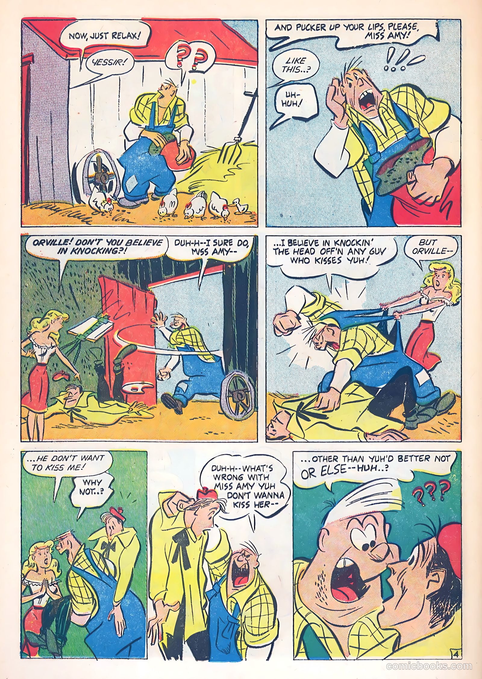 The Farmer's Daughter #1 (1954) — page 16