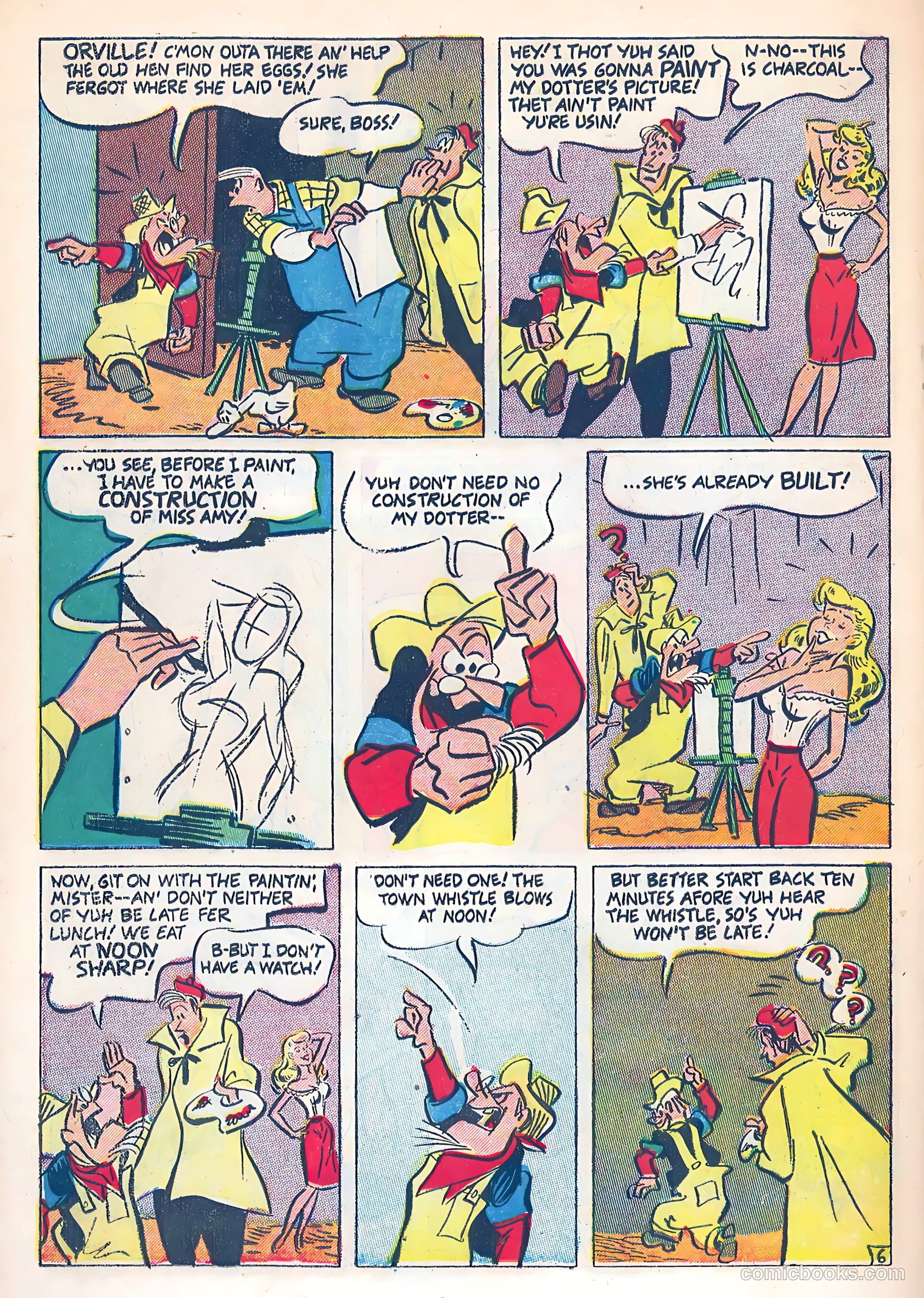 The Farmer's Daughter #1 (1954) — page 18