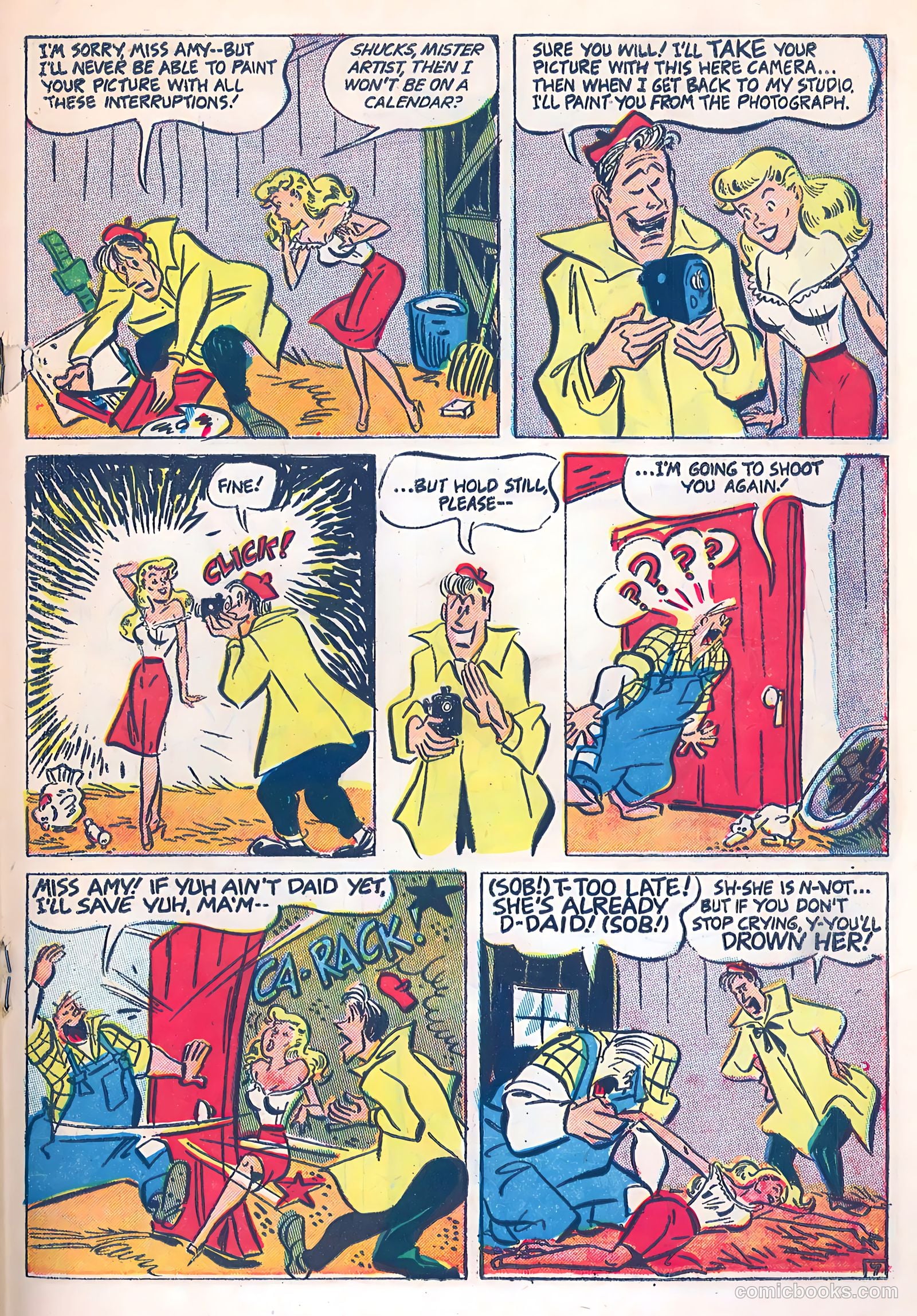 The Farmer's Daughter #1 (1954) — page 19