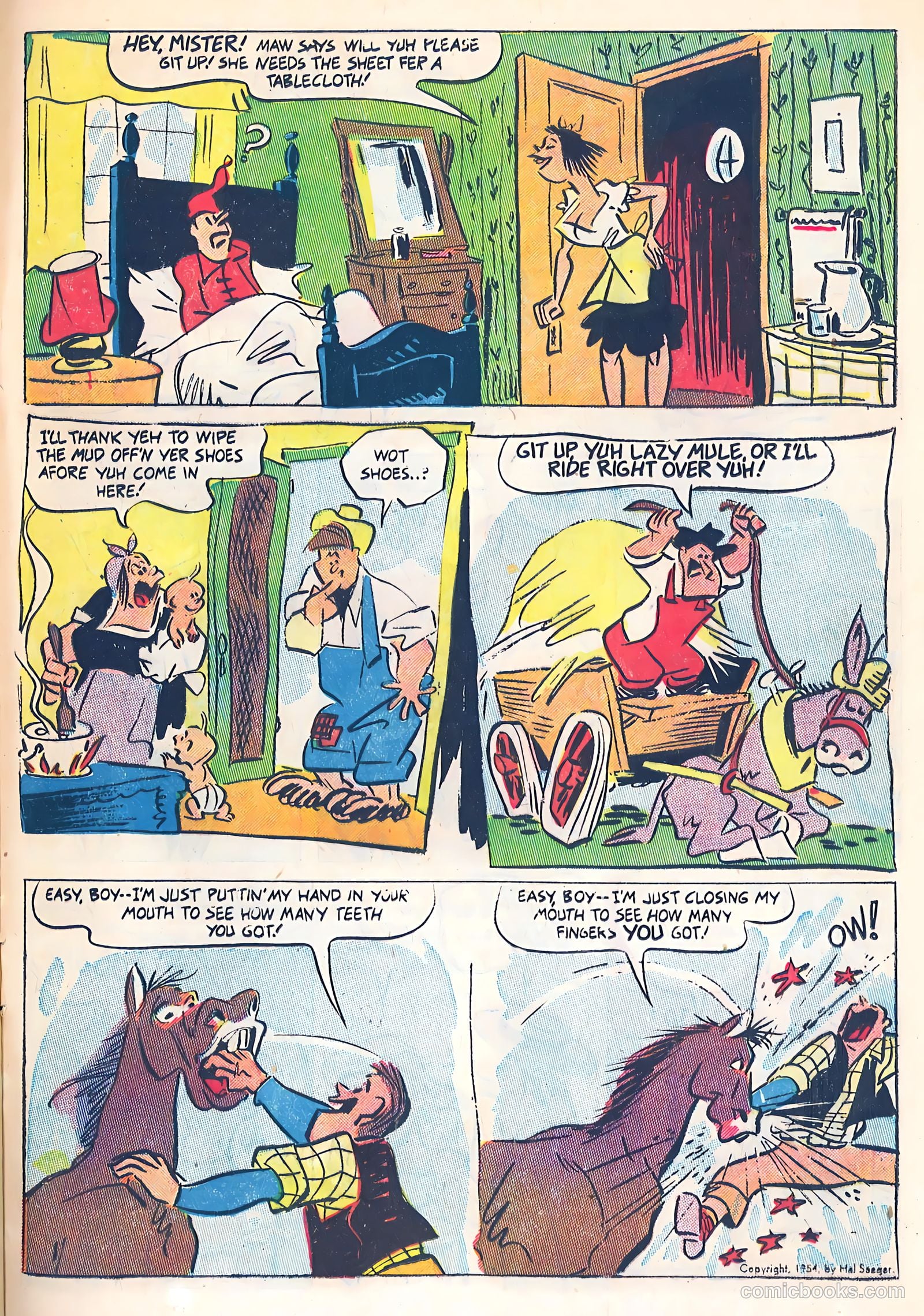 The Farmer's Daughter #1 (1954) — page 23