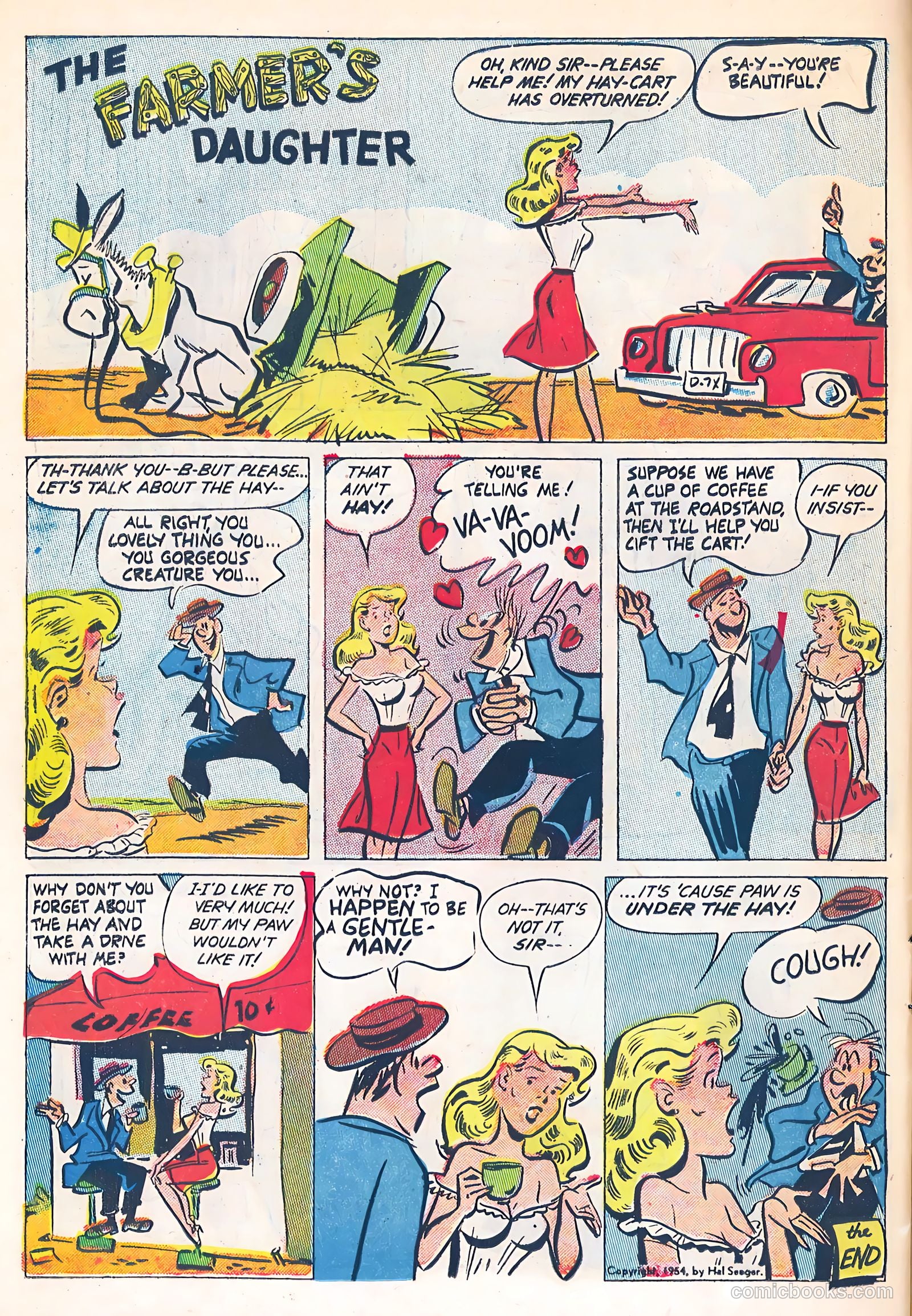The Farmer's Daughter #1 (1954) — page 24