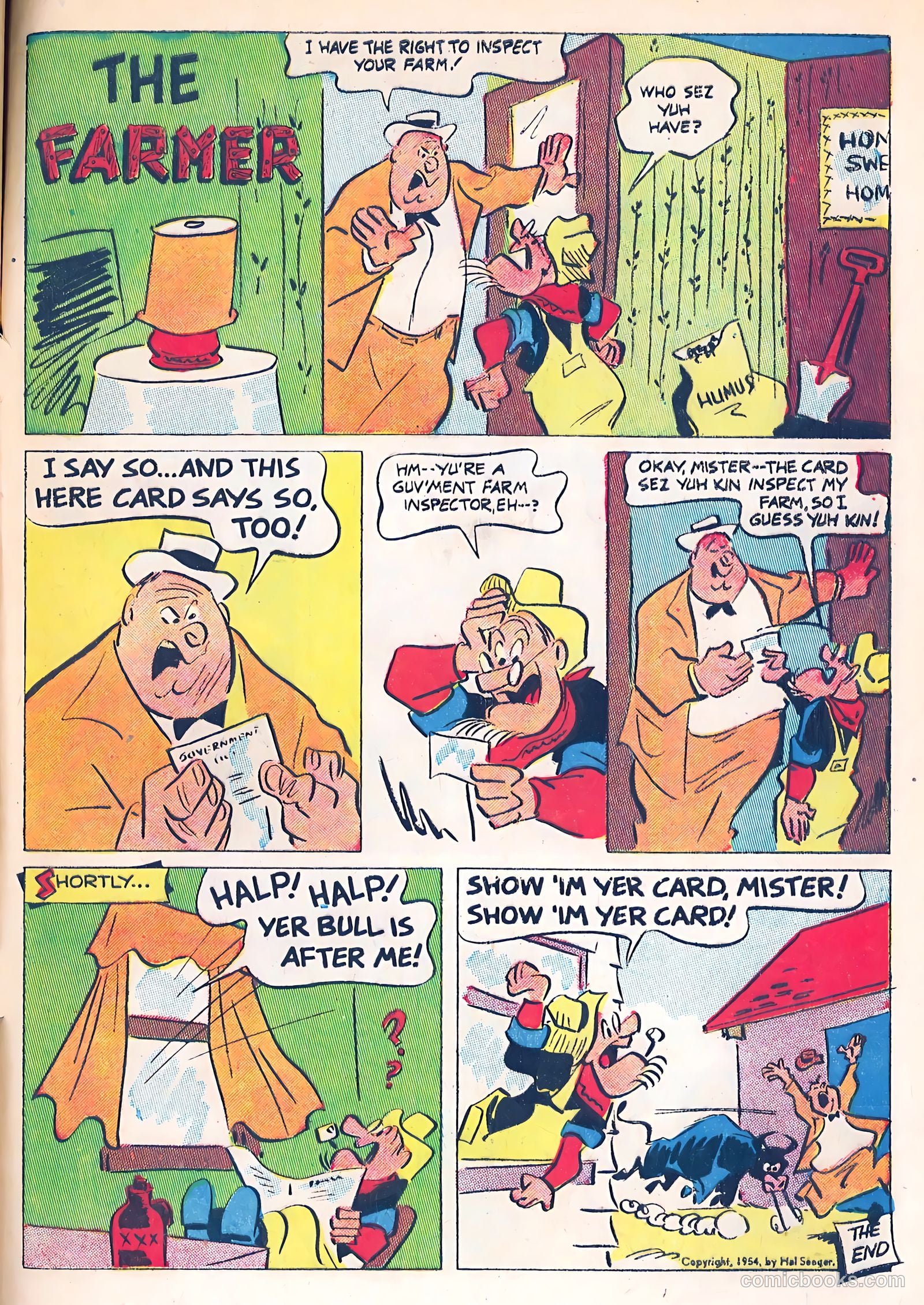 The Farmer's Daughter #1 (1954) — page 33