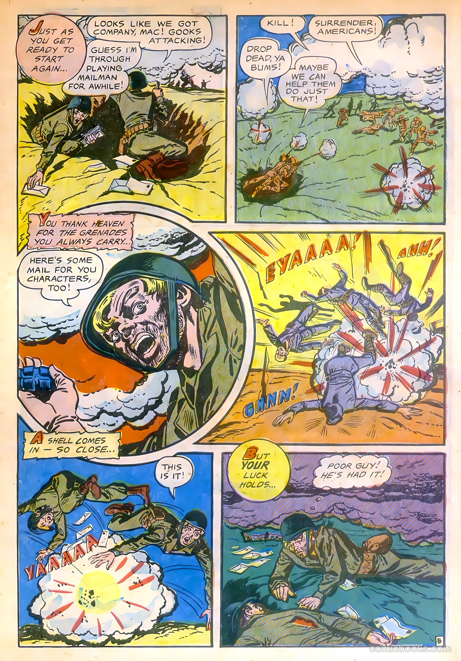 The Fighting Man #1 (1952) — page 7 of 36