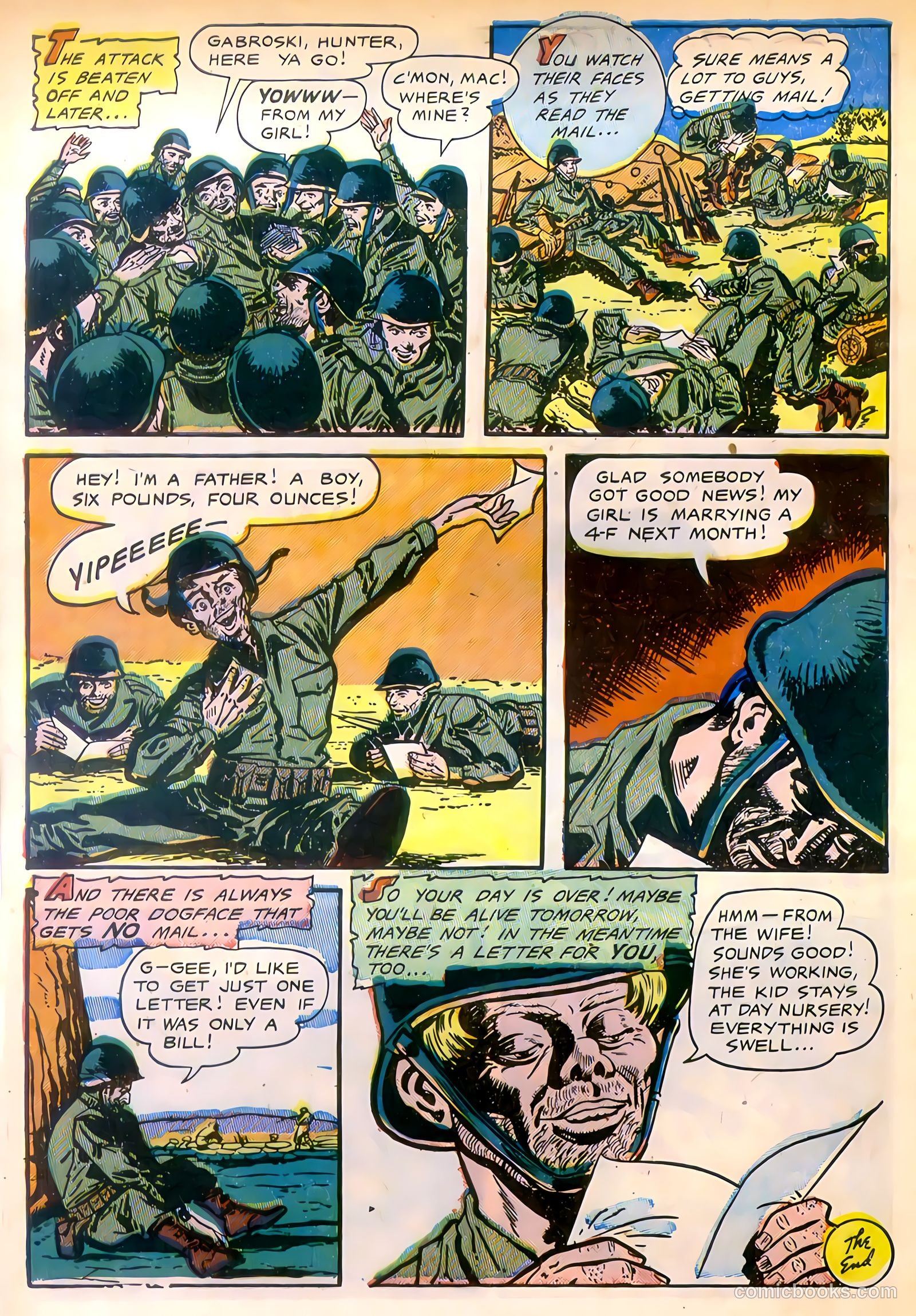 The Fighting Man #1 (1952) — page 8 of 36