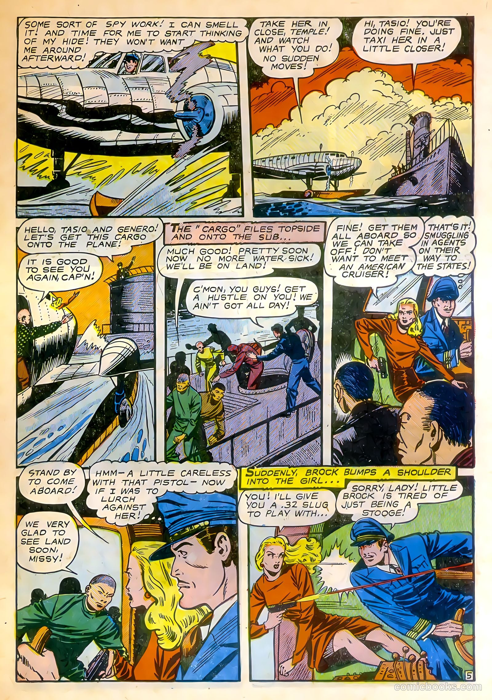 The Fighting Man #1 (1952) — page 23 of 36