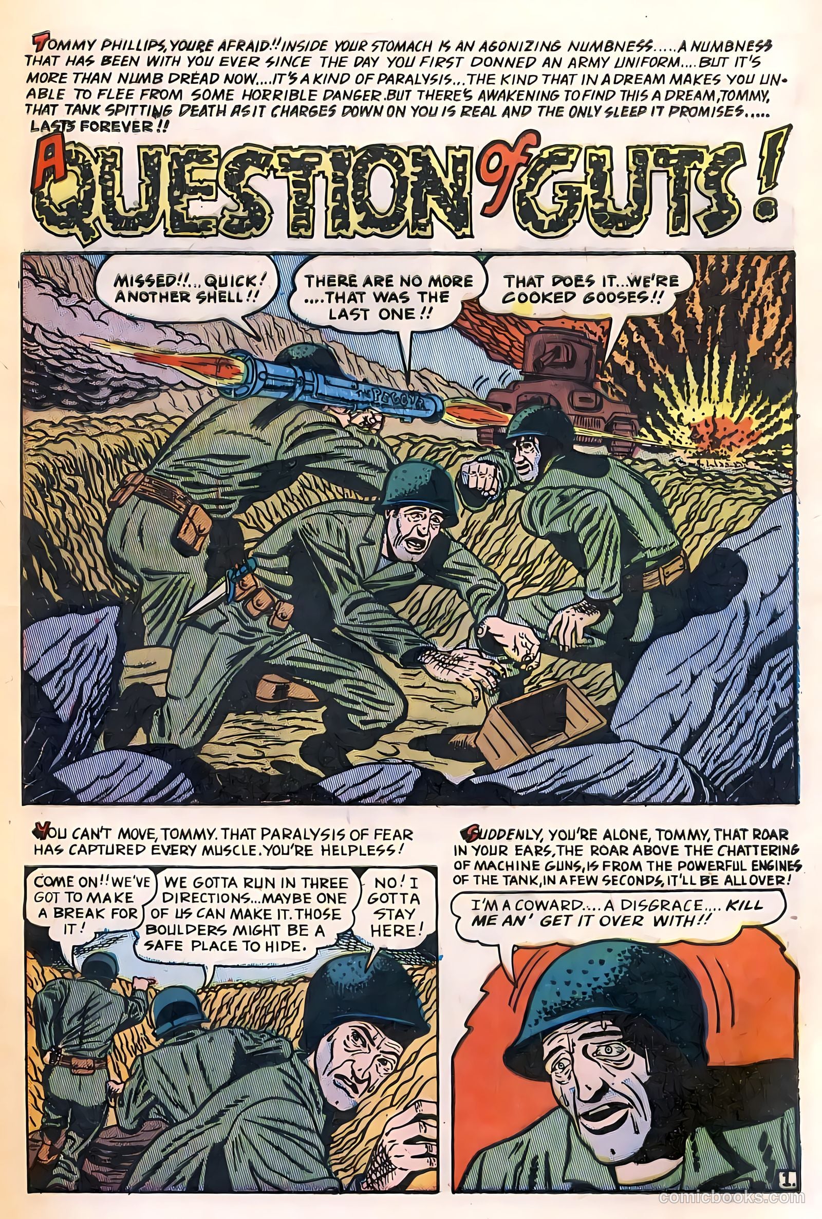 The Fighting Man #2 (1952) — page 7 of 64