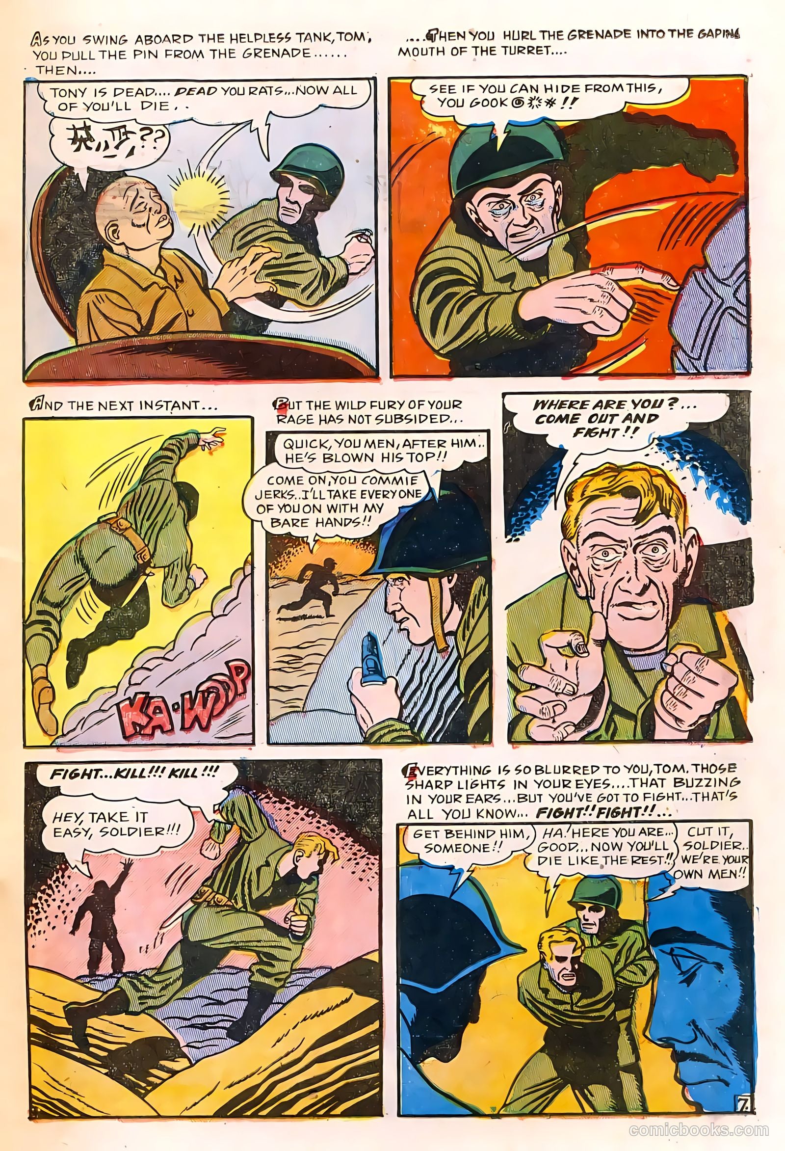 The Fighting Man #2 (1952) — page 13 of 64