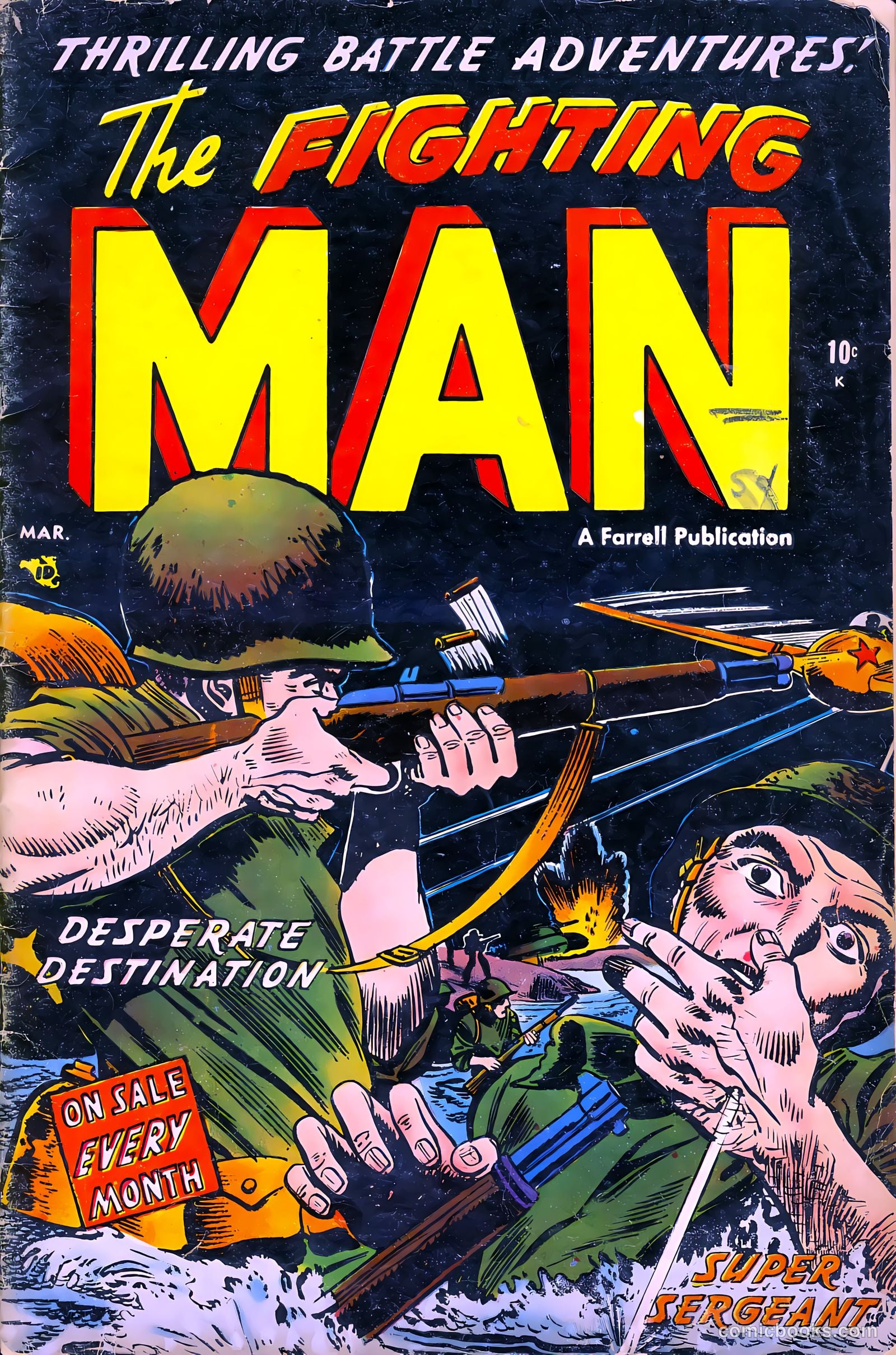 The Fighting Man #5 cover