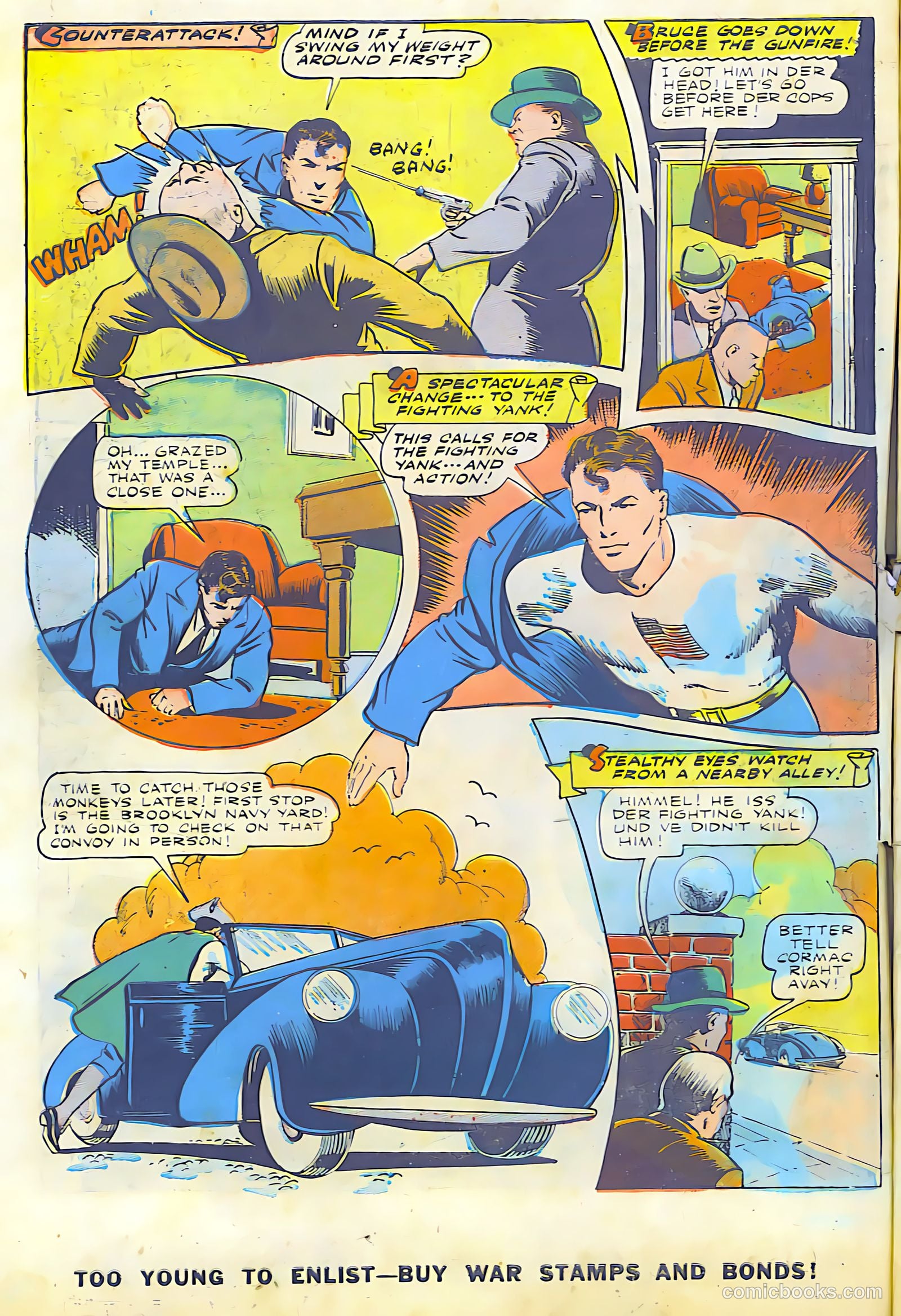 The Fighting Yank #10 (1944) — page 5 of 45
