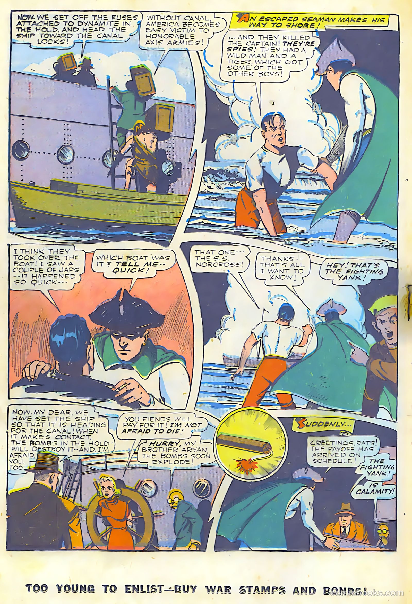 The Fighting Yank #10 (1944) — page 23 of 45