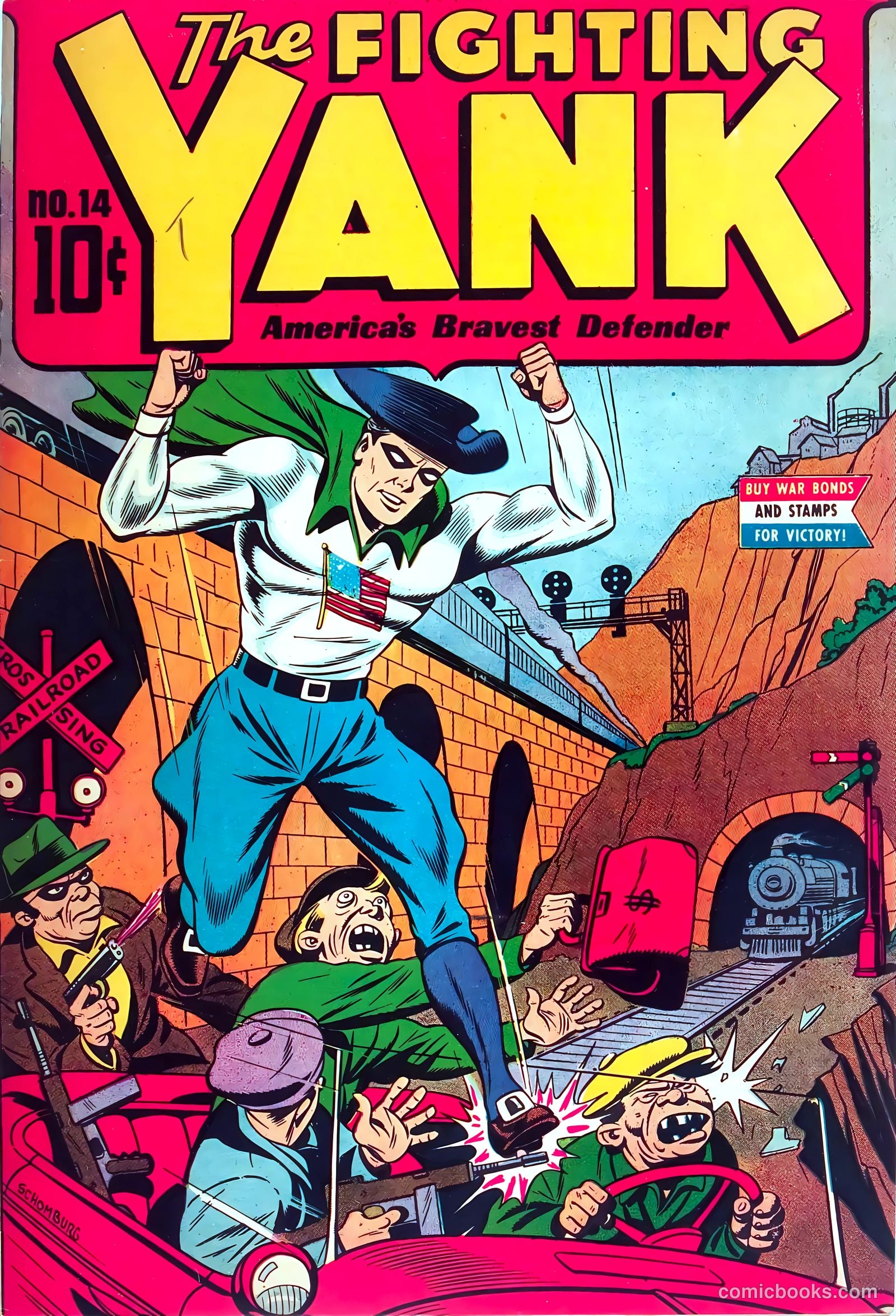 The Fighting Yank #14 cover