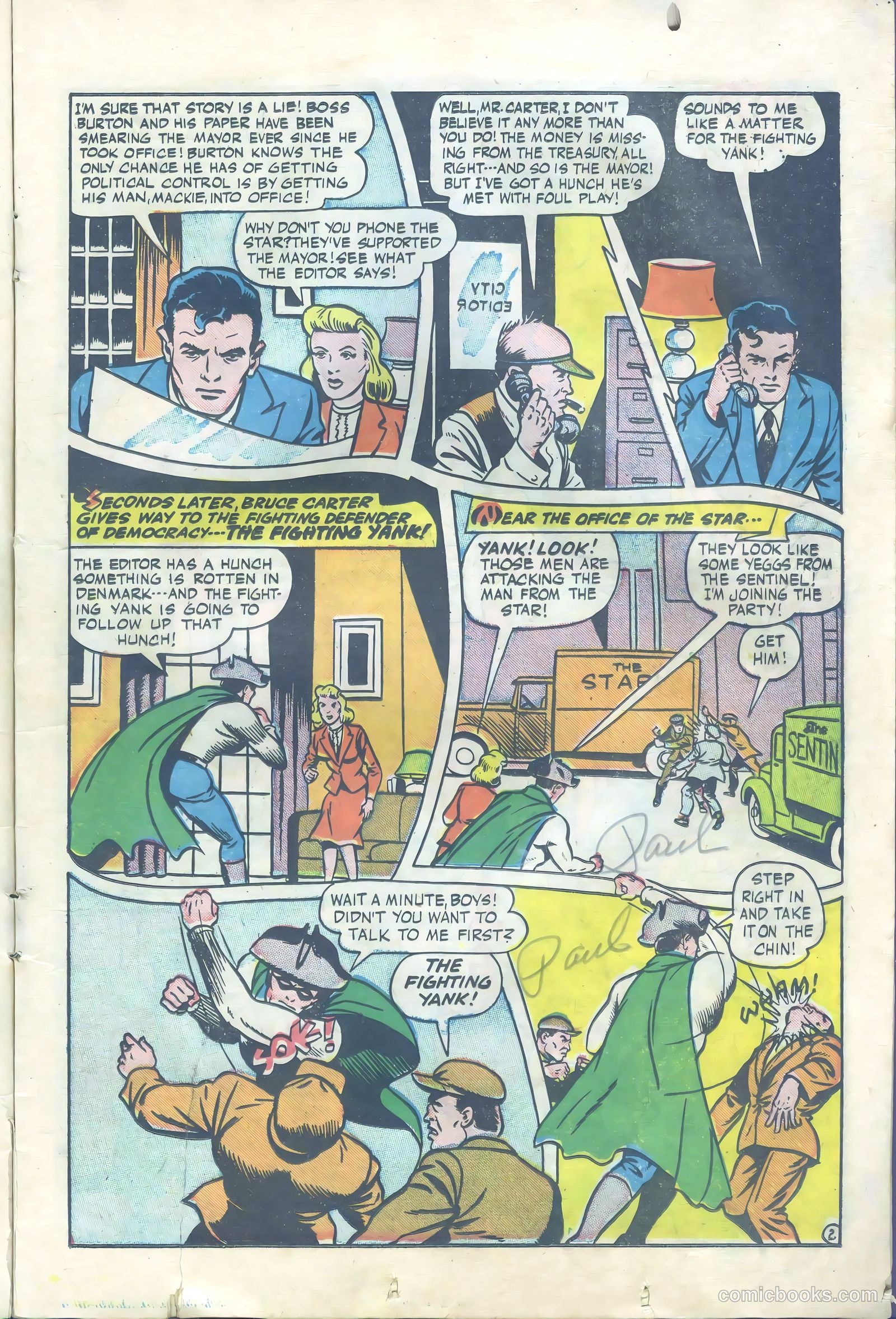 The Fighting Yank #18 (1946) — page 16 of 49