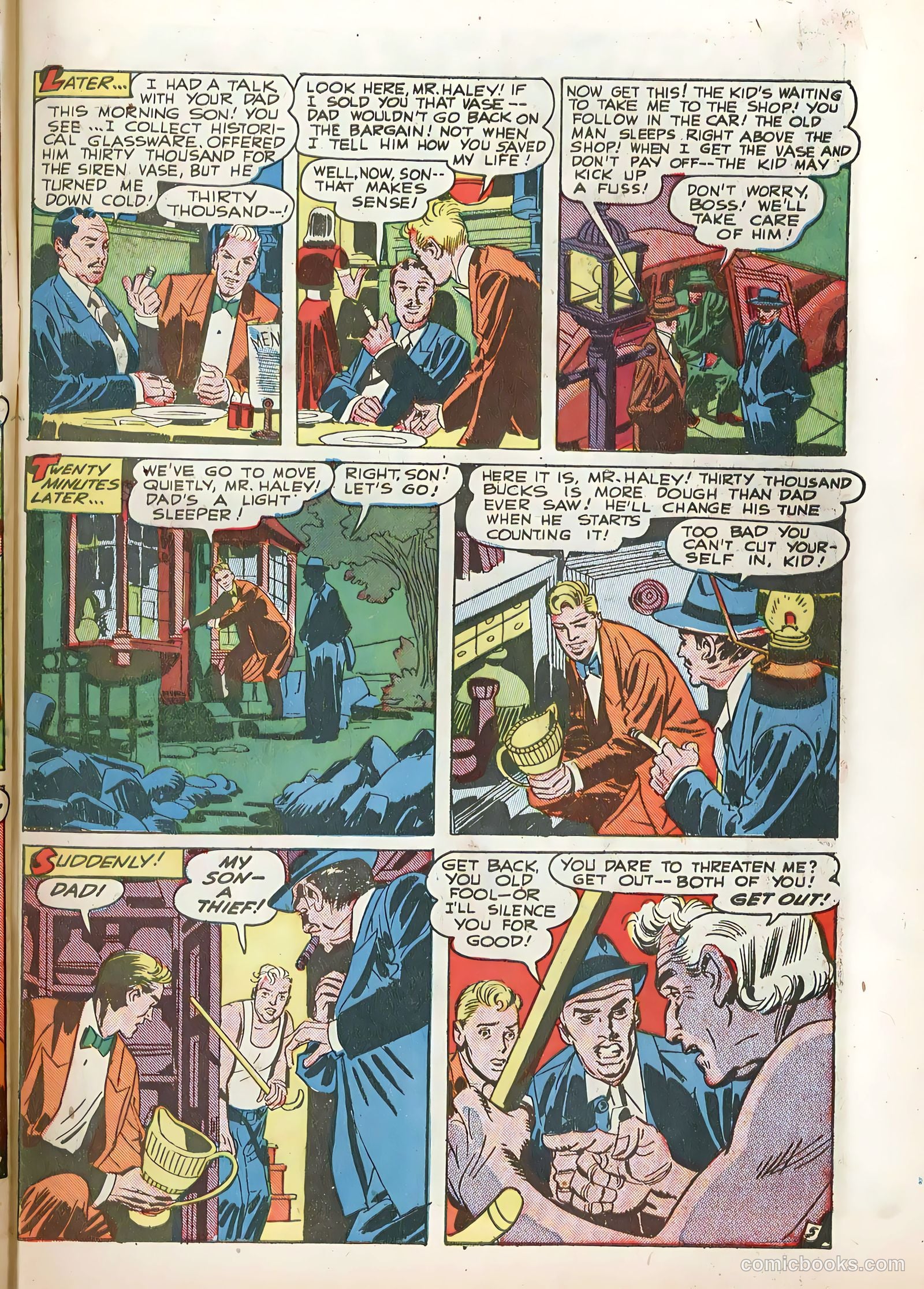 The Fighting Yank #28 (1949, Visual Editions, Inc.) — page 7 of 36