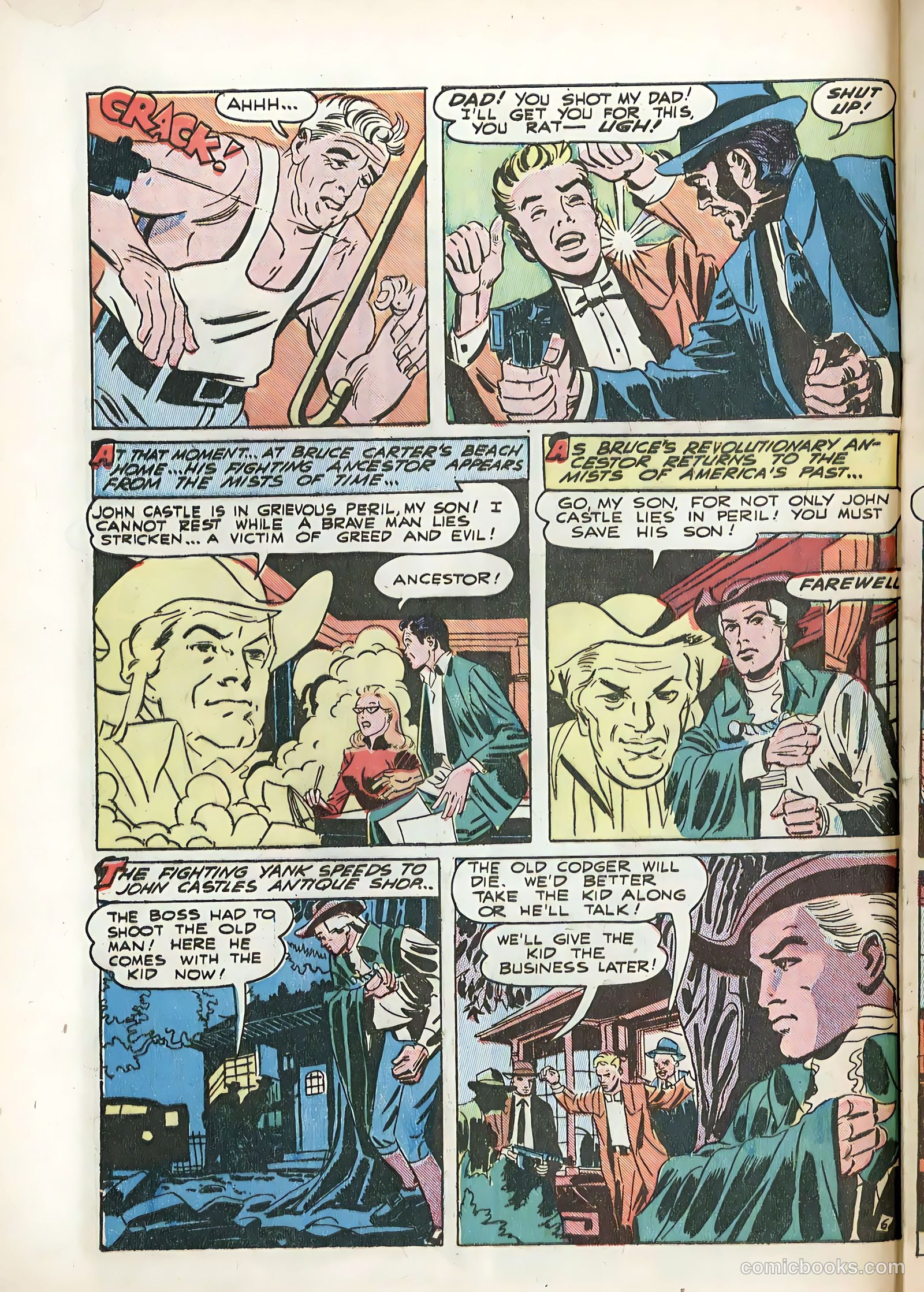 The Fighting Yank #28 (1949, Visual Editions, Inc.) — page 8 of 36