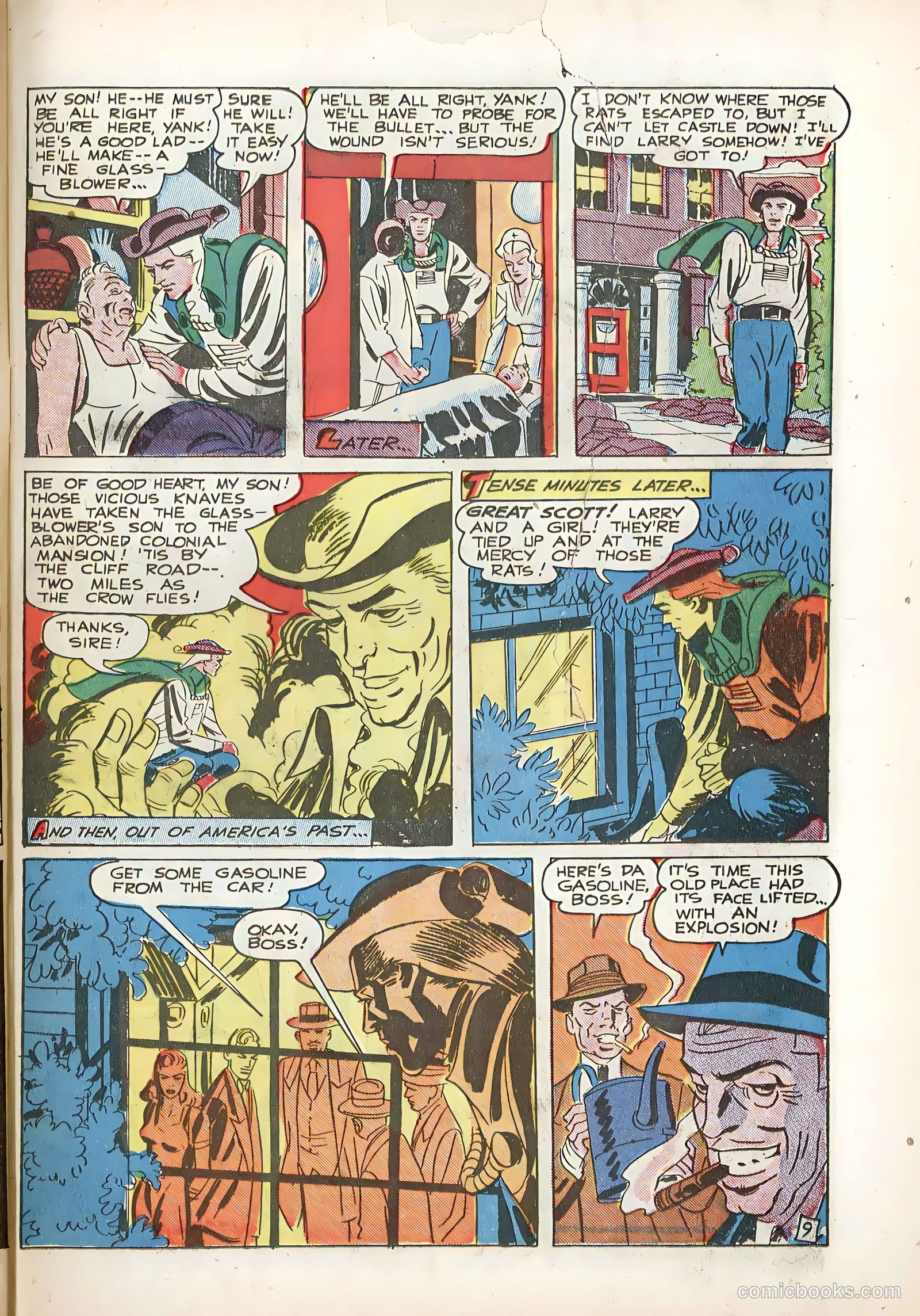The Fighting Yank #28 (1949, Visual Editions, Inc.) — page 11 of 36
