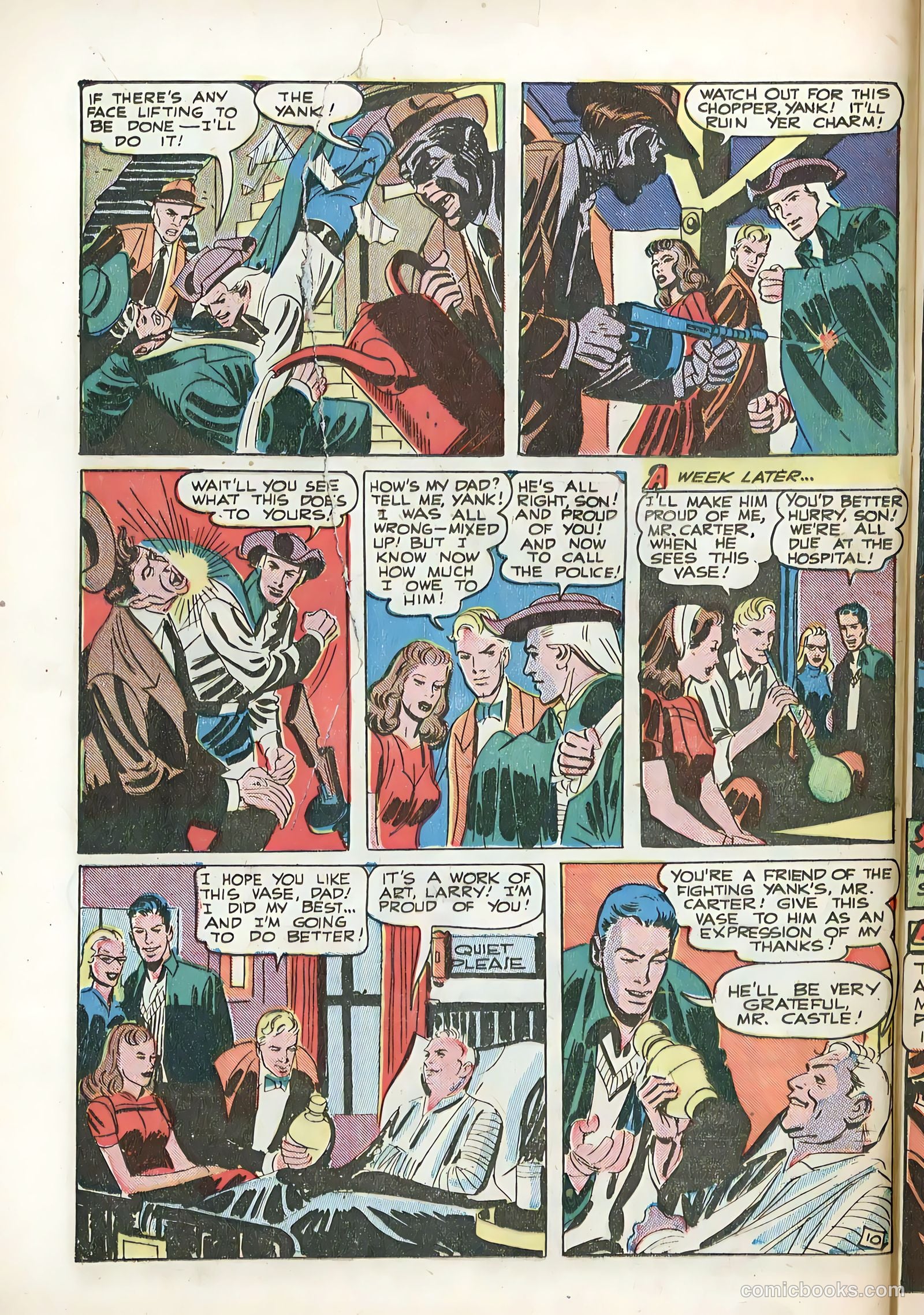 The Fighting Yank #28 (1949, Visual Editions, Inc.) — page 12 of 36