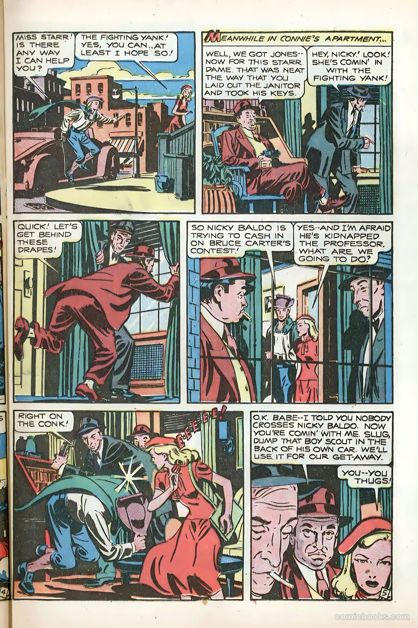 The Fighting Yank #28 (1949, Visual Editions, Inc.) — page 17 of 36