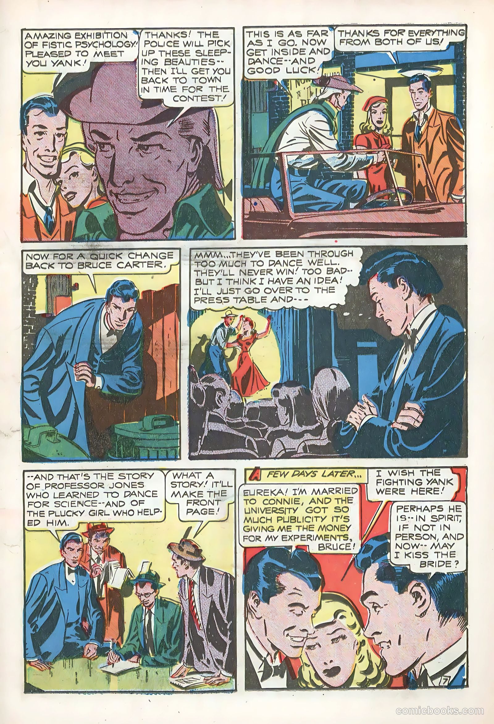 The Fighting Yank #28 (1949, Visual Editions, Inc.) — page 19 of 36