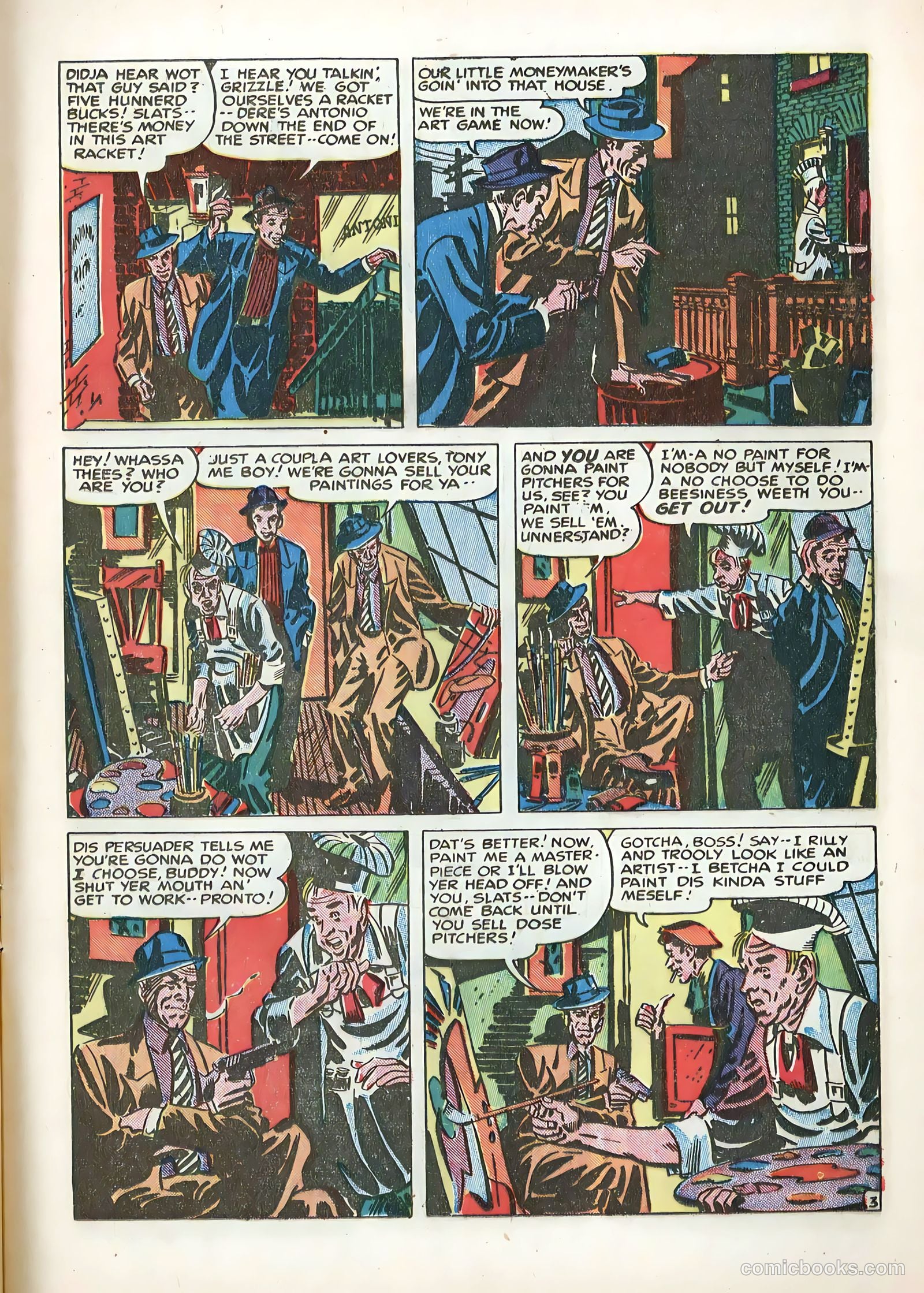 The Fighting Yank #28 (1949, Visual Editions, Inc.) — page 25 of 36