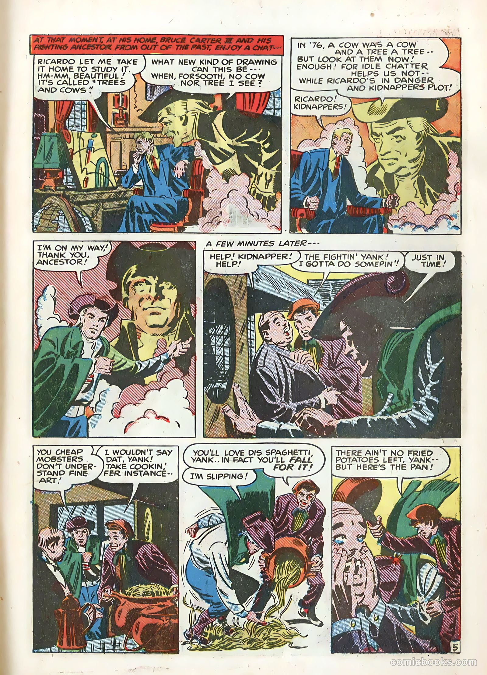 The Fighting Yank #28 (1949, Visual Editions, Inc.) — page 27 of 36