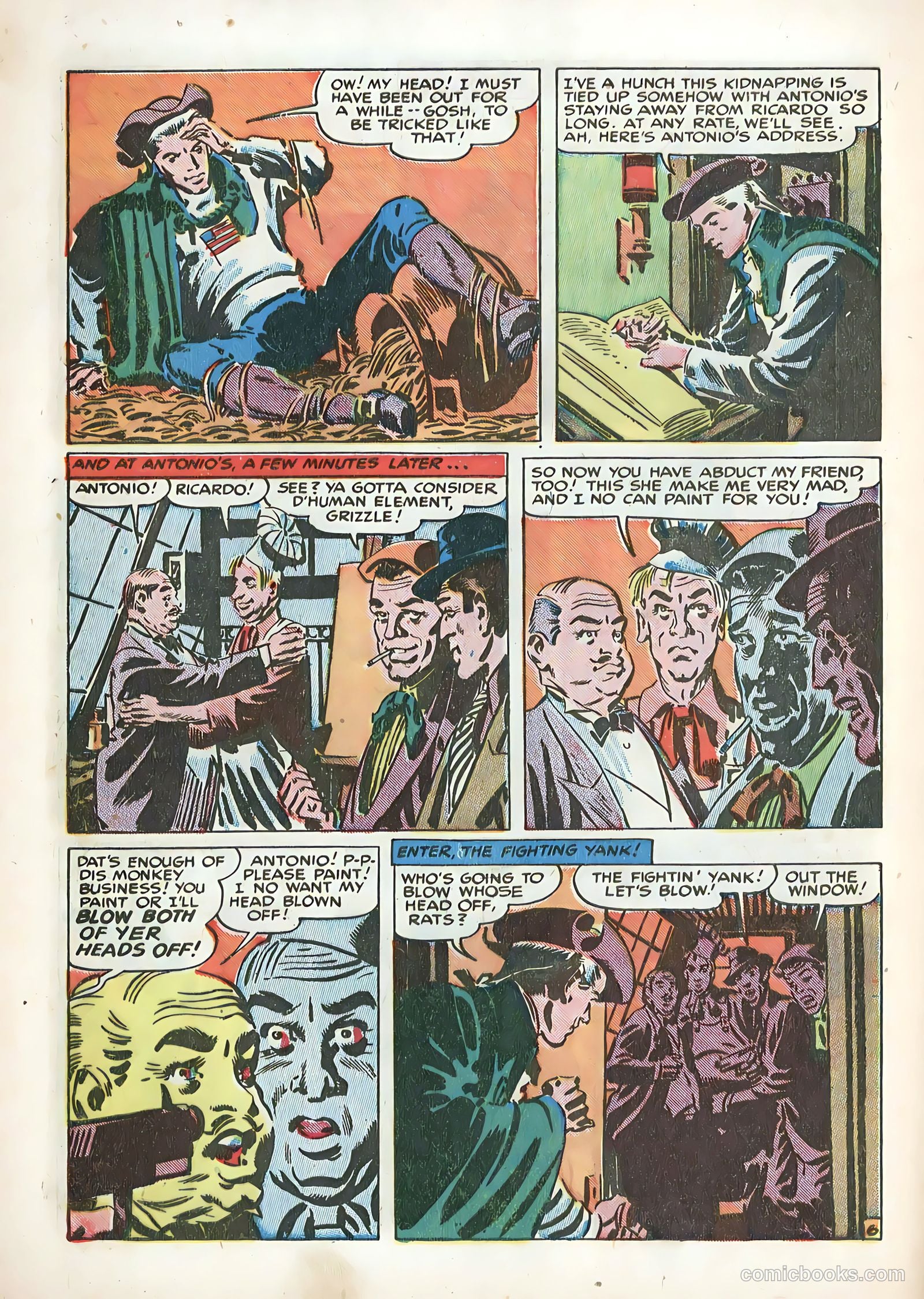 The Fighting Yank #28 (1949, Visual Editions, Inc.) — page 28 of 36