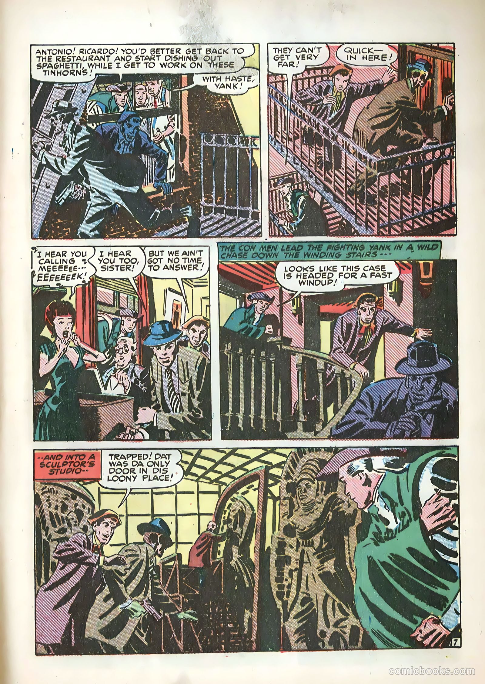 The Fighting Yank #28 (1949, Visual Editions, Inc.) — page 29 of 36