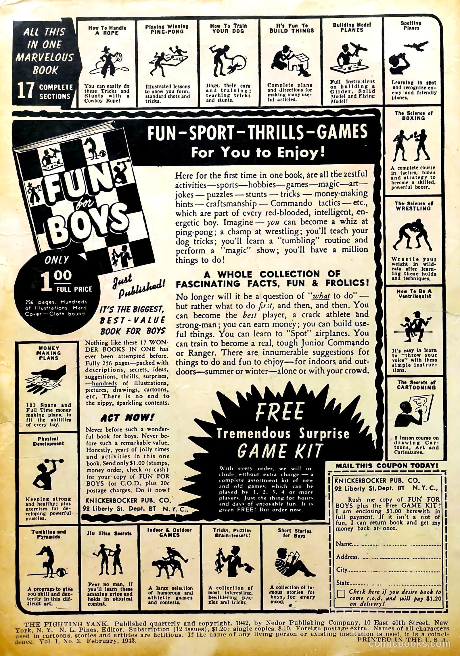 The Fighting Yank #3 (1943) — page 2 of 48