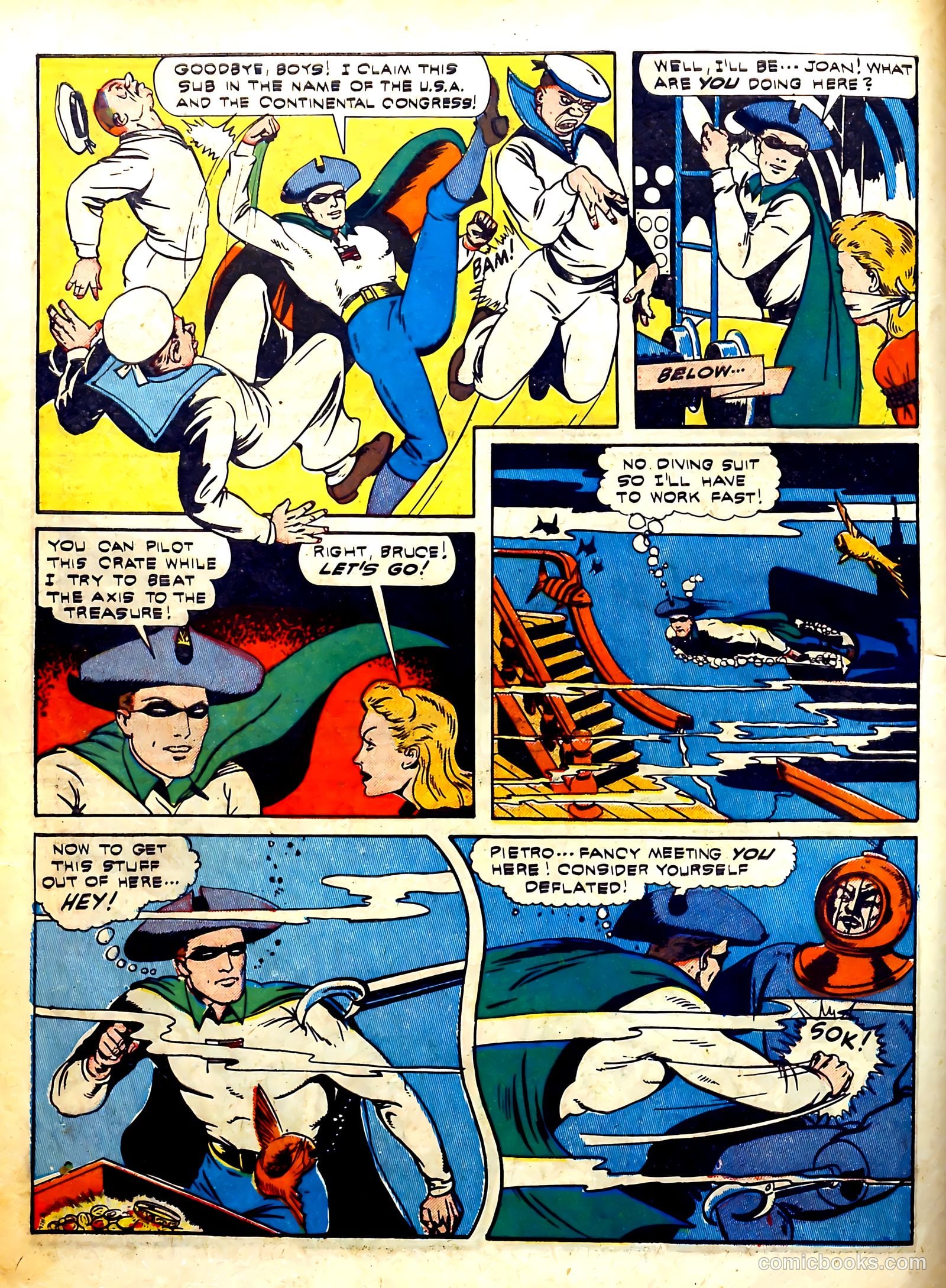 The Fighting Yank #3 (1943) — page 14 of 48