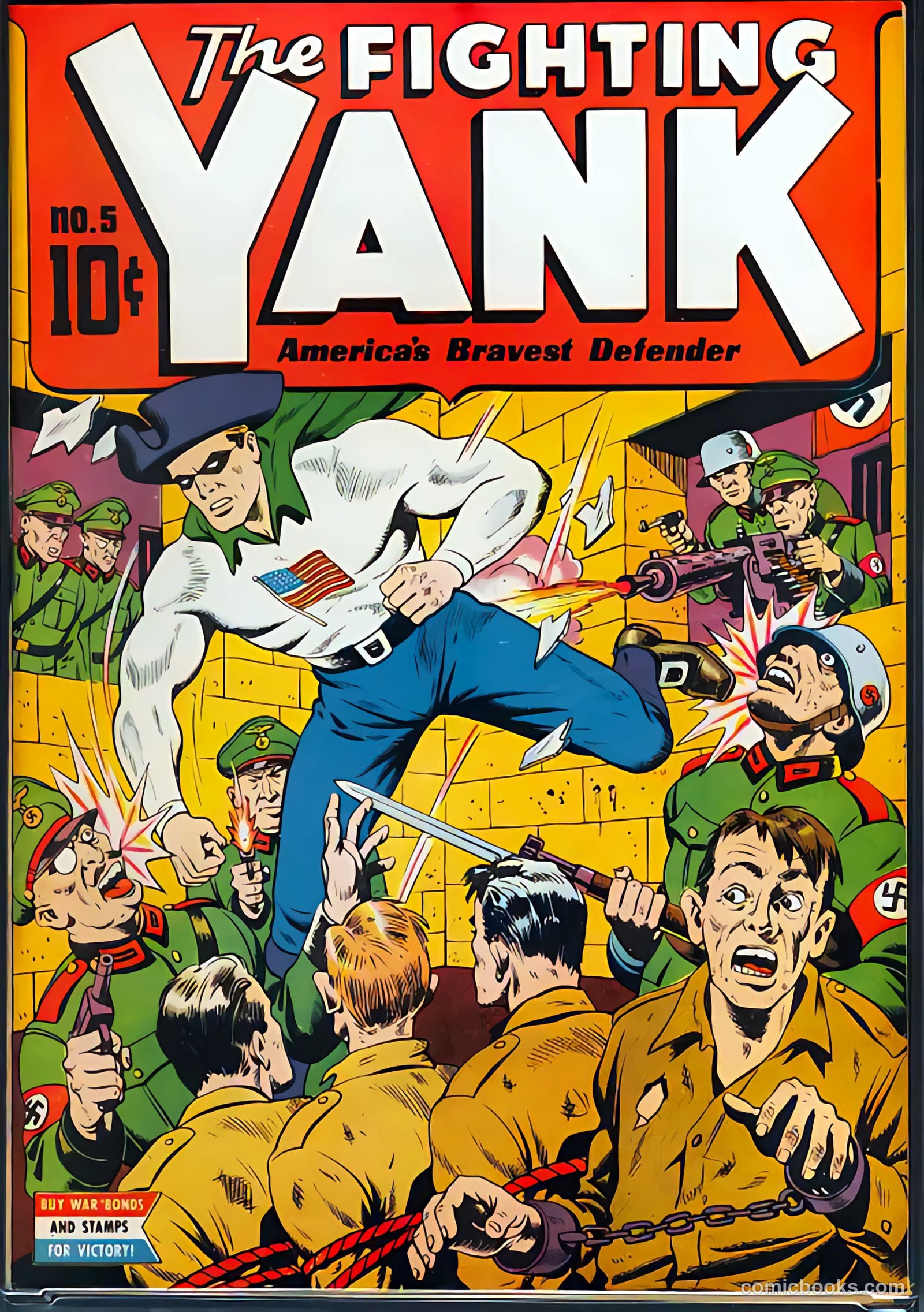 The Fighting Yank #5 cover