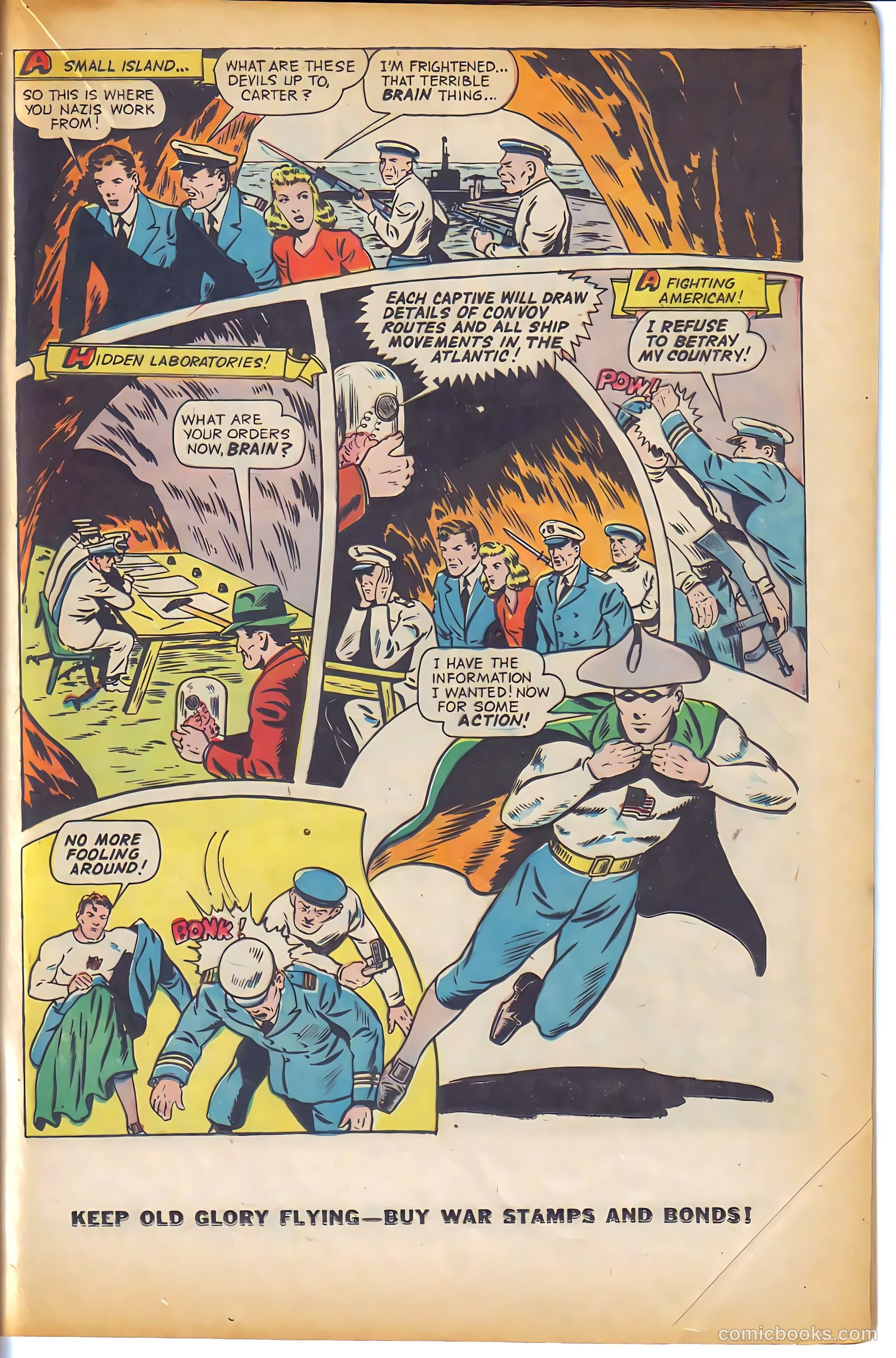 The Fighting Yank #9 (1944) — page 23 of 48