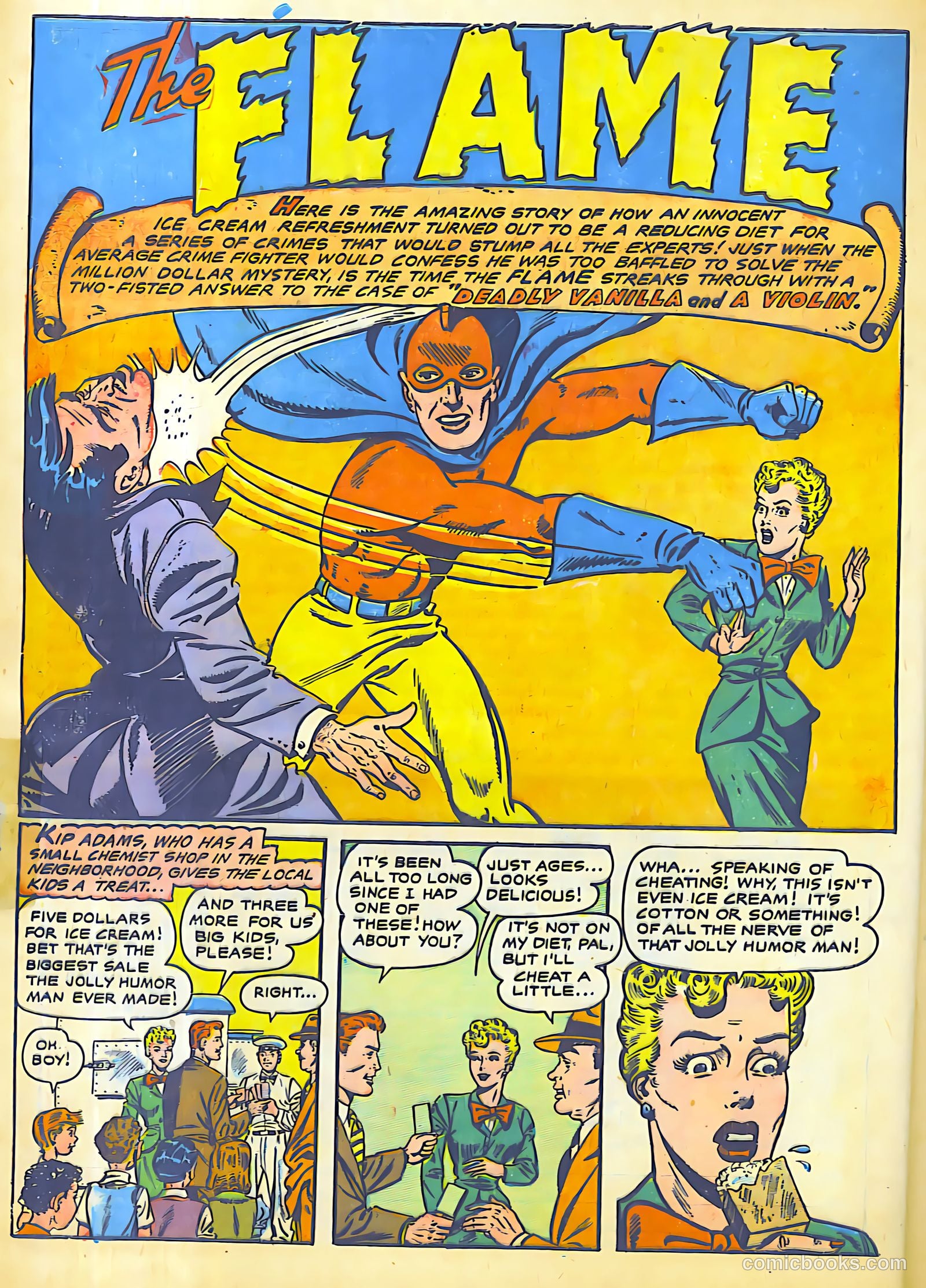 The Flame #2 (1940) — page 3 of 28