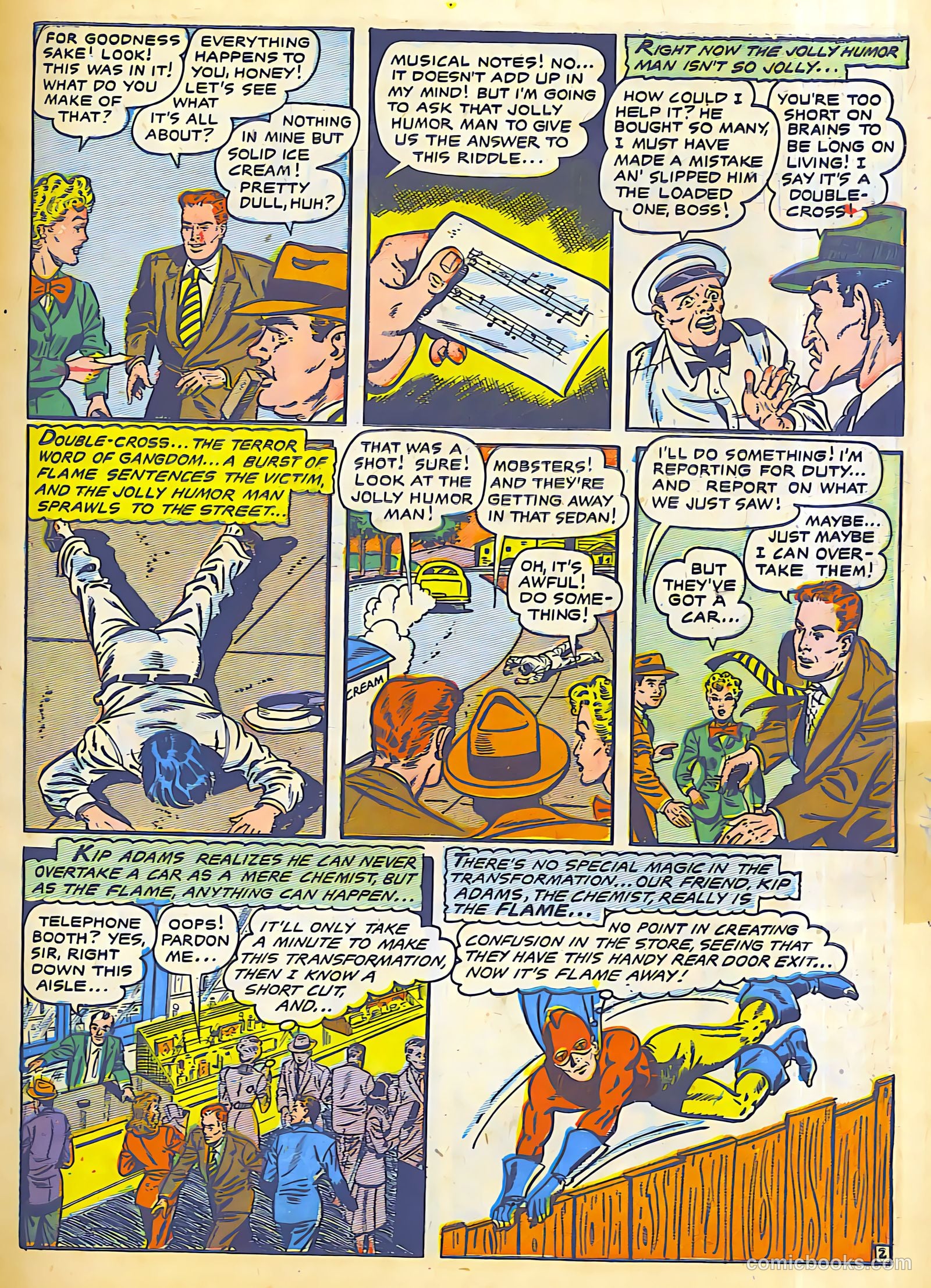 The Flame #2 (1940) — page 4 of 28