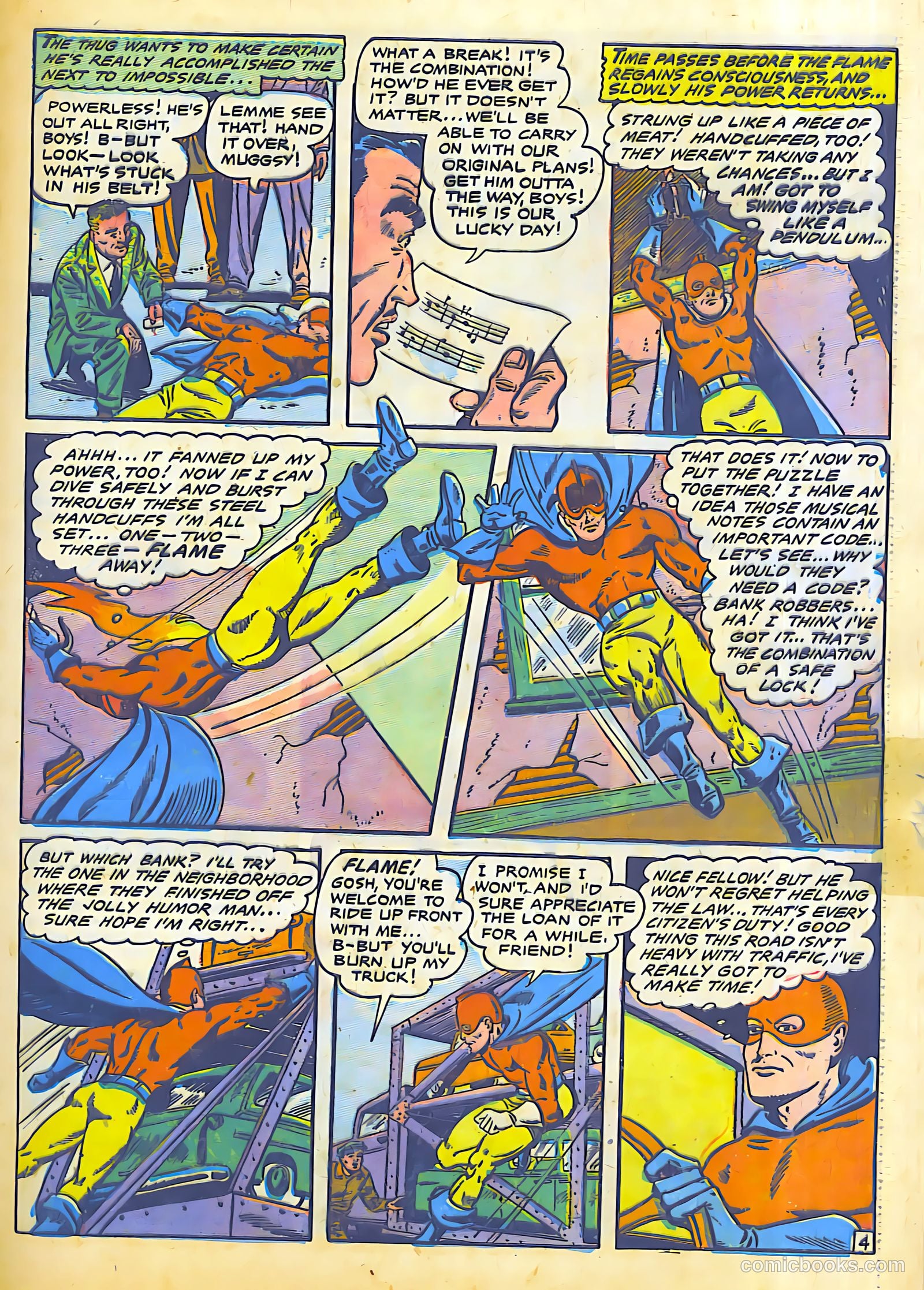 The Flame #2 (1940) — page 6 of 28