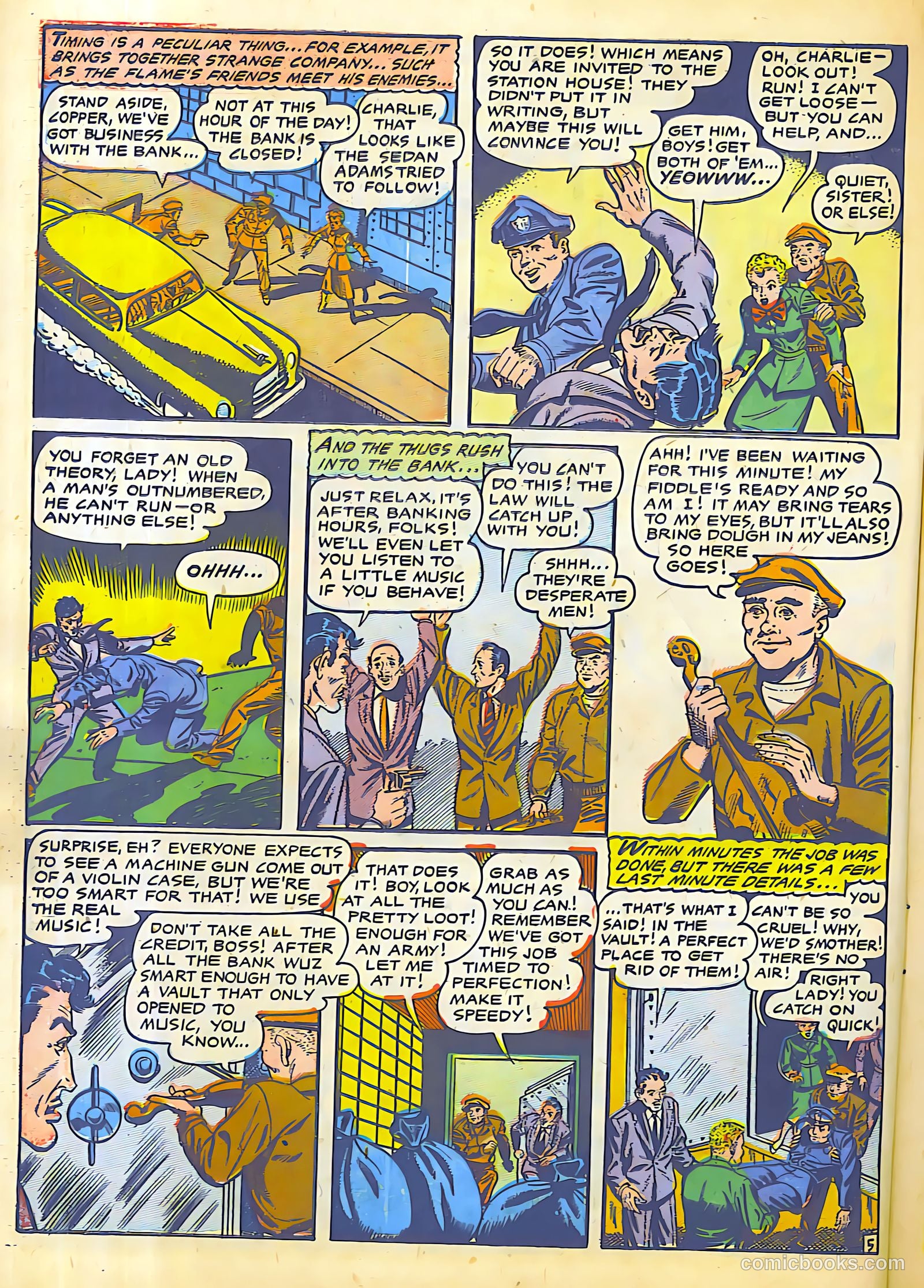 The Flame #2 (1940) — page 7 of 28
