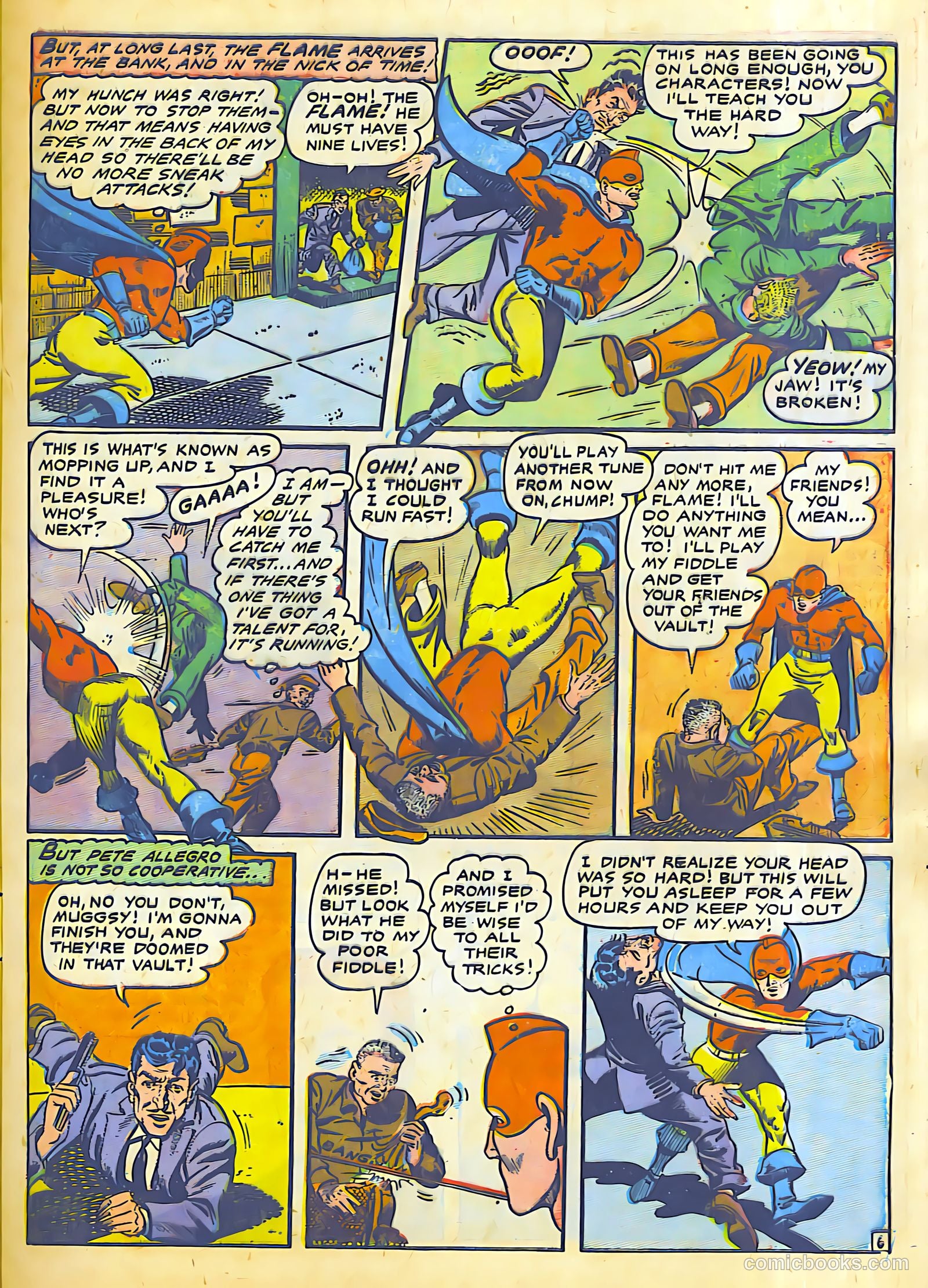 The Flame #2 (1940) — page 8 of 28
