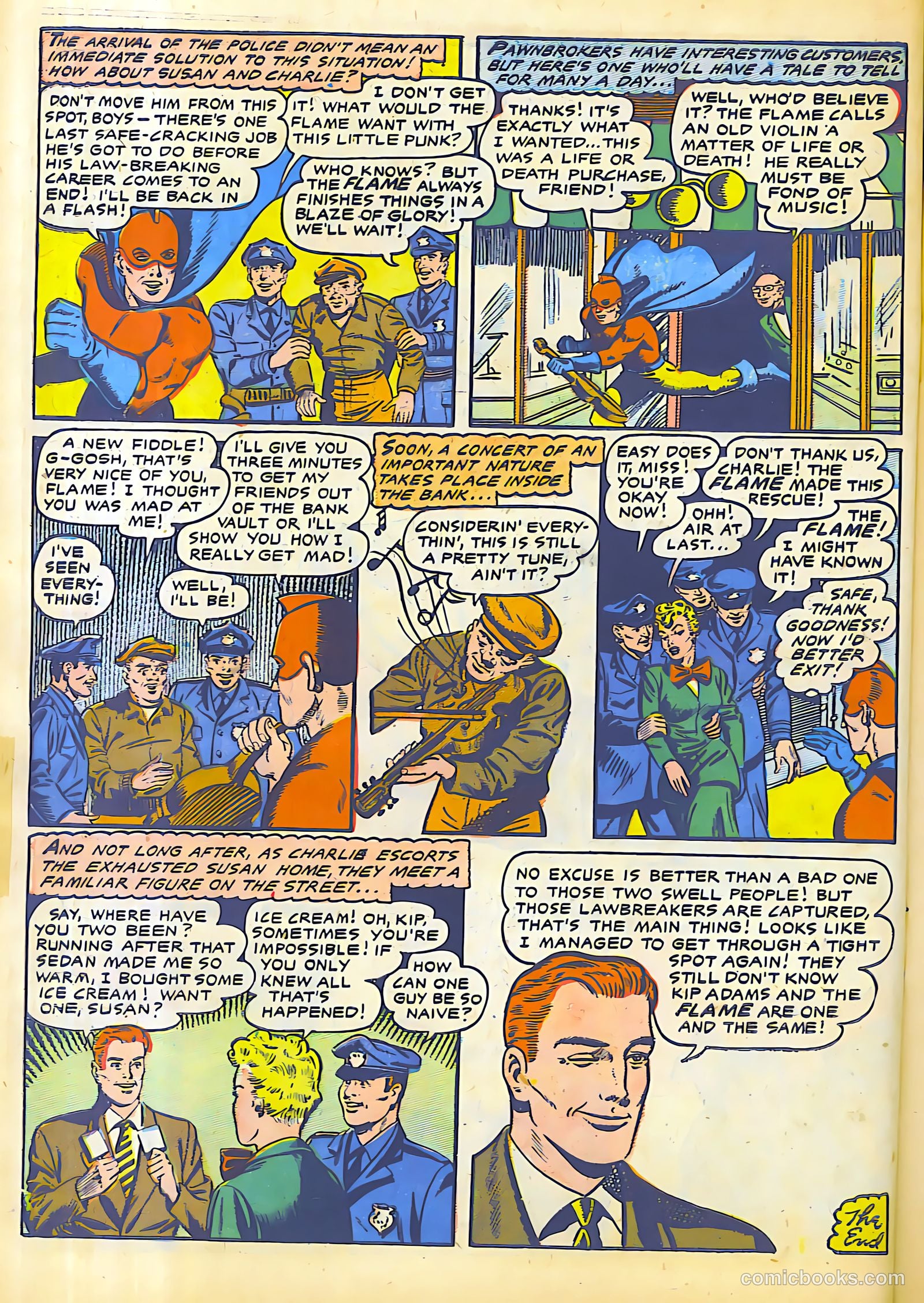 The Flame #2 (1940) — page 9 of 28
