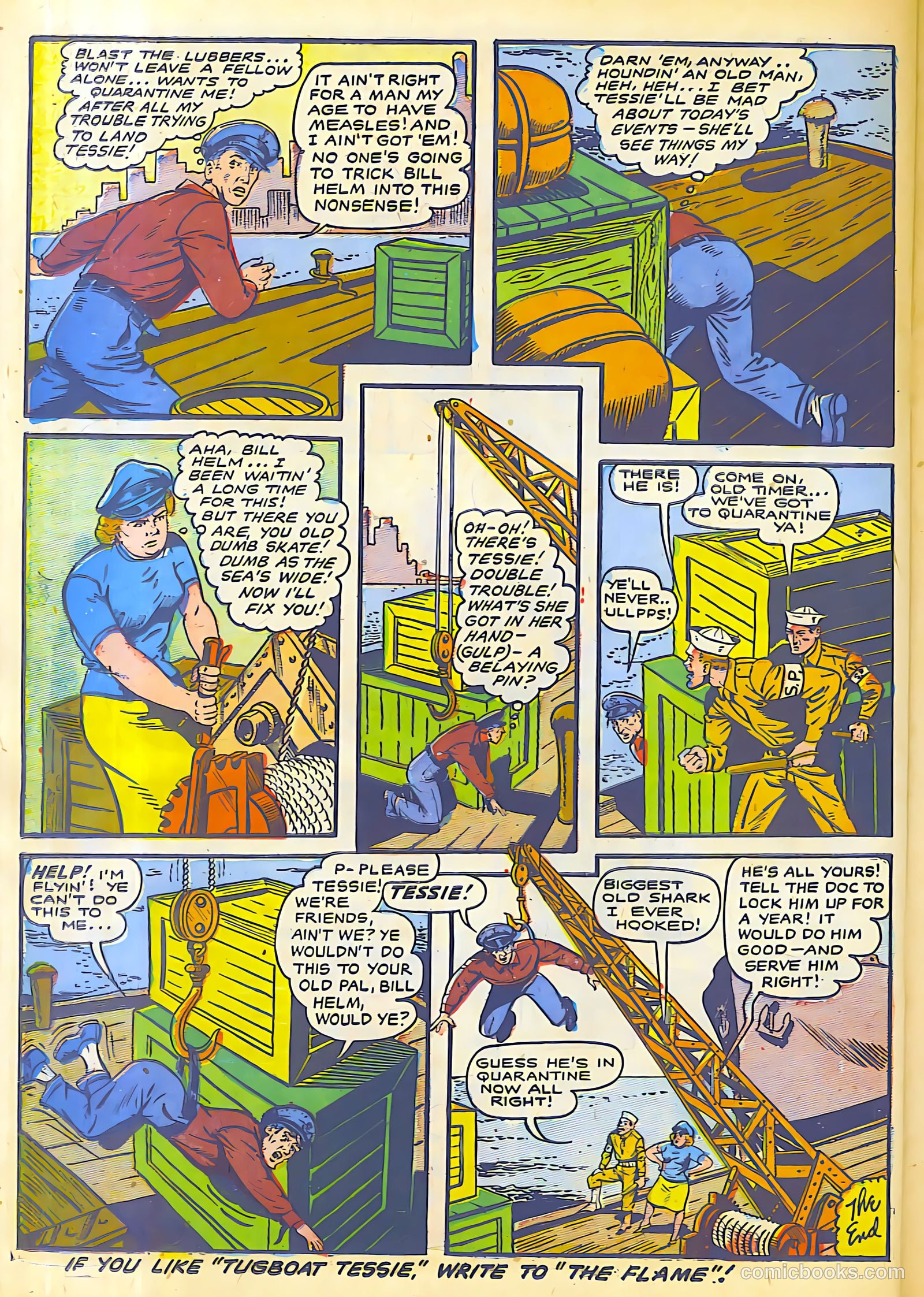The Flame #2 (1940) — page 21 of 28
