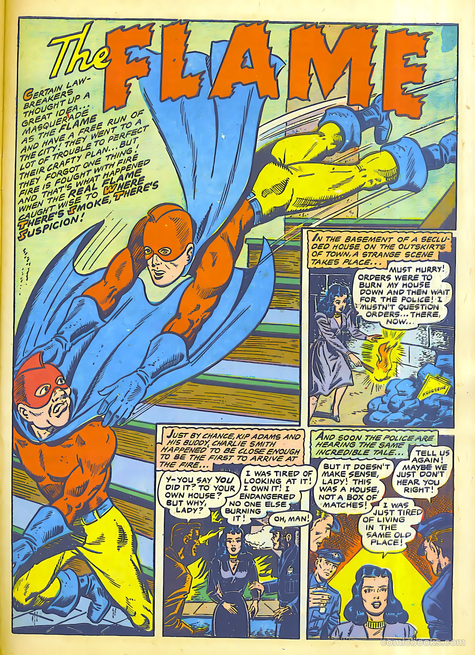 The Flame #2 (1940) — page 22 of 28