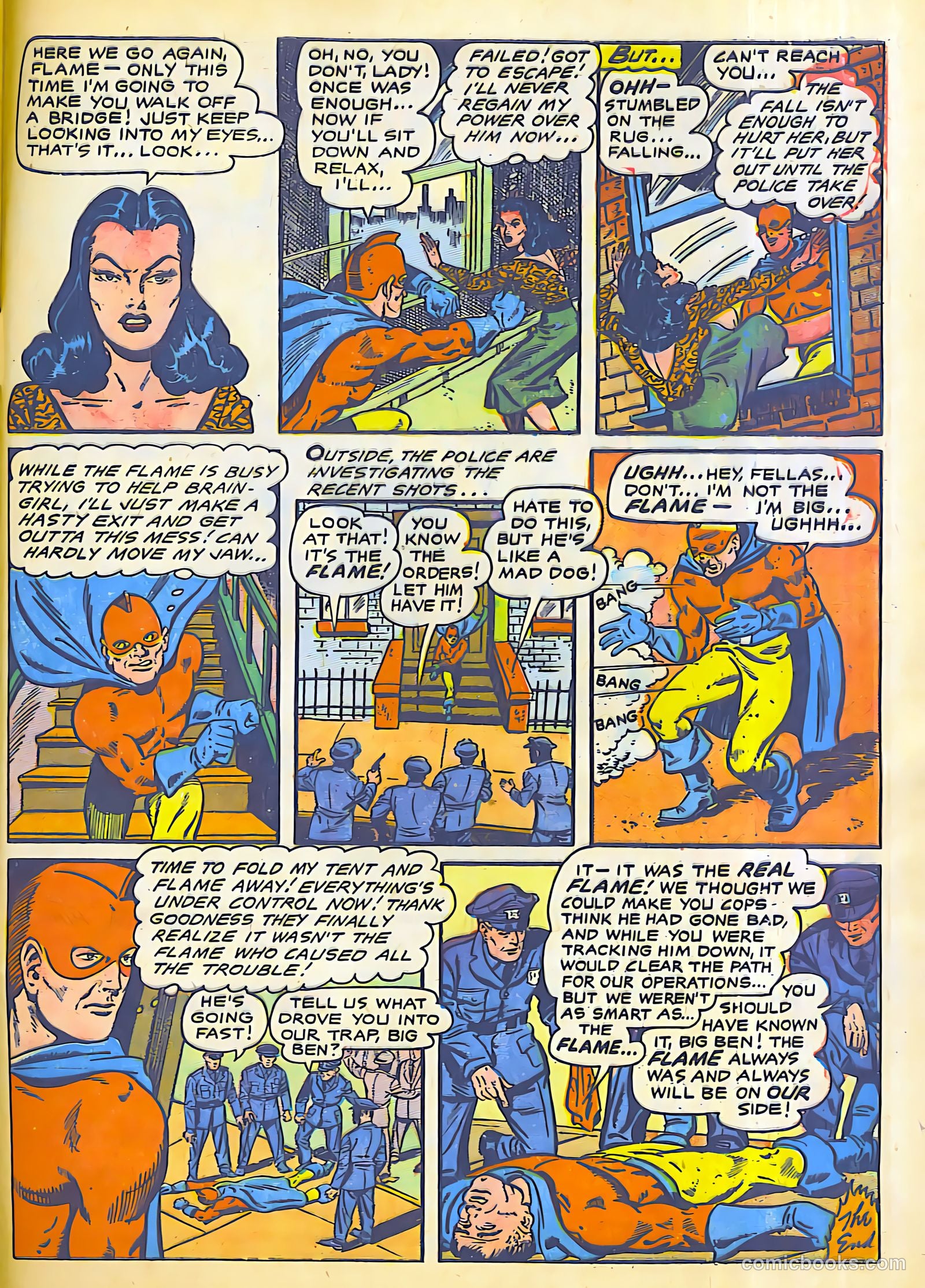 The Flame #2 (1940) — page 28 of 28