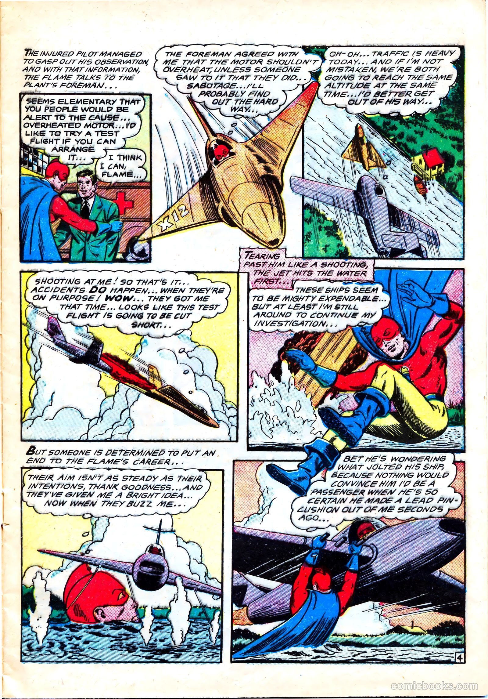 The Flame #3 (1940) — page 8 of 36