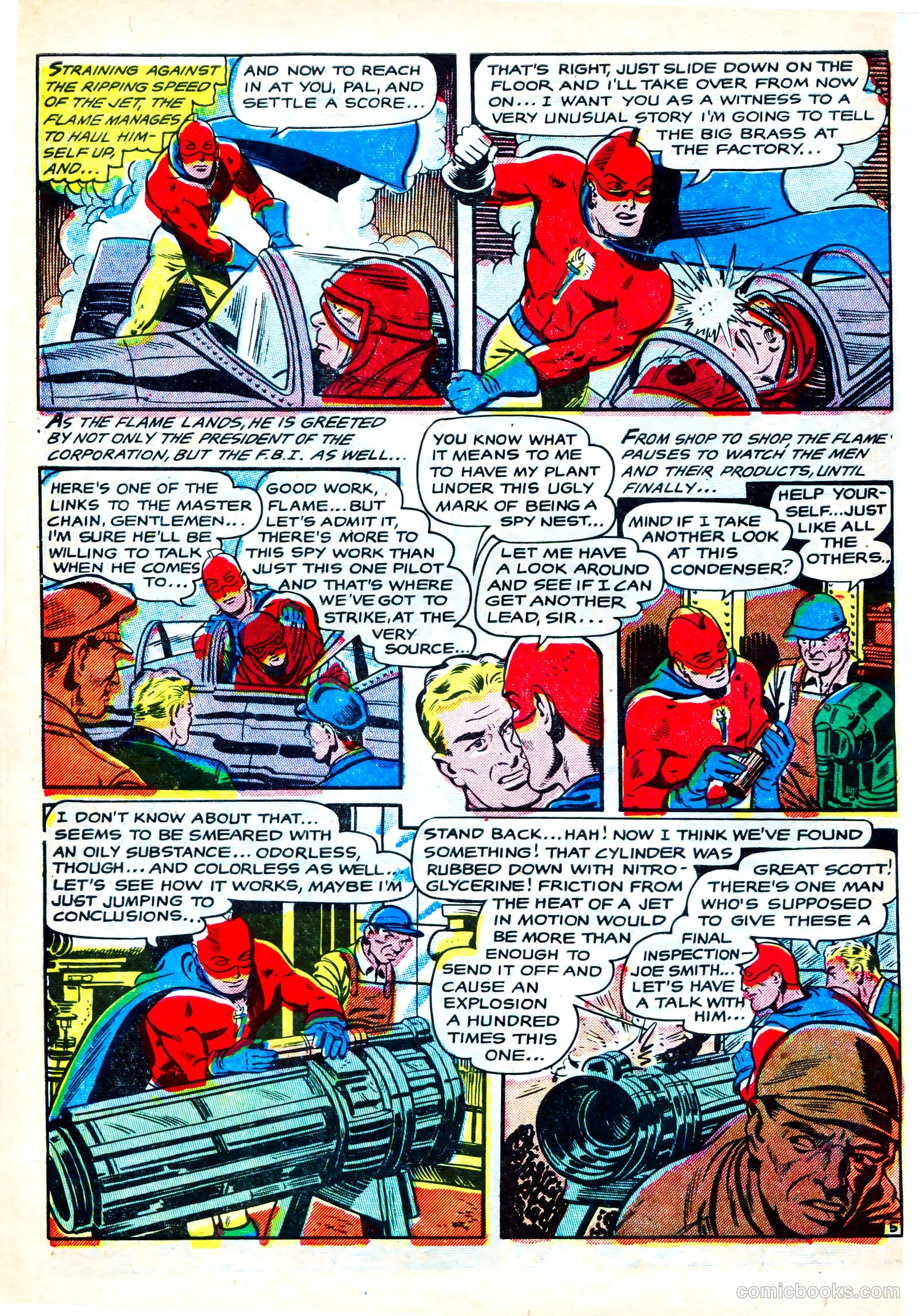 The Flame #3 (1940) — page 9 of 36