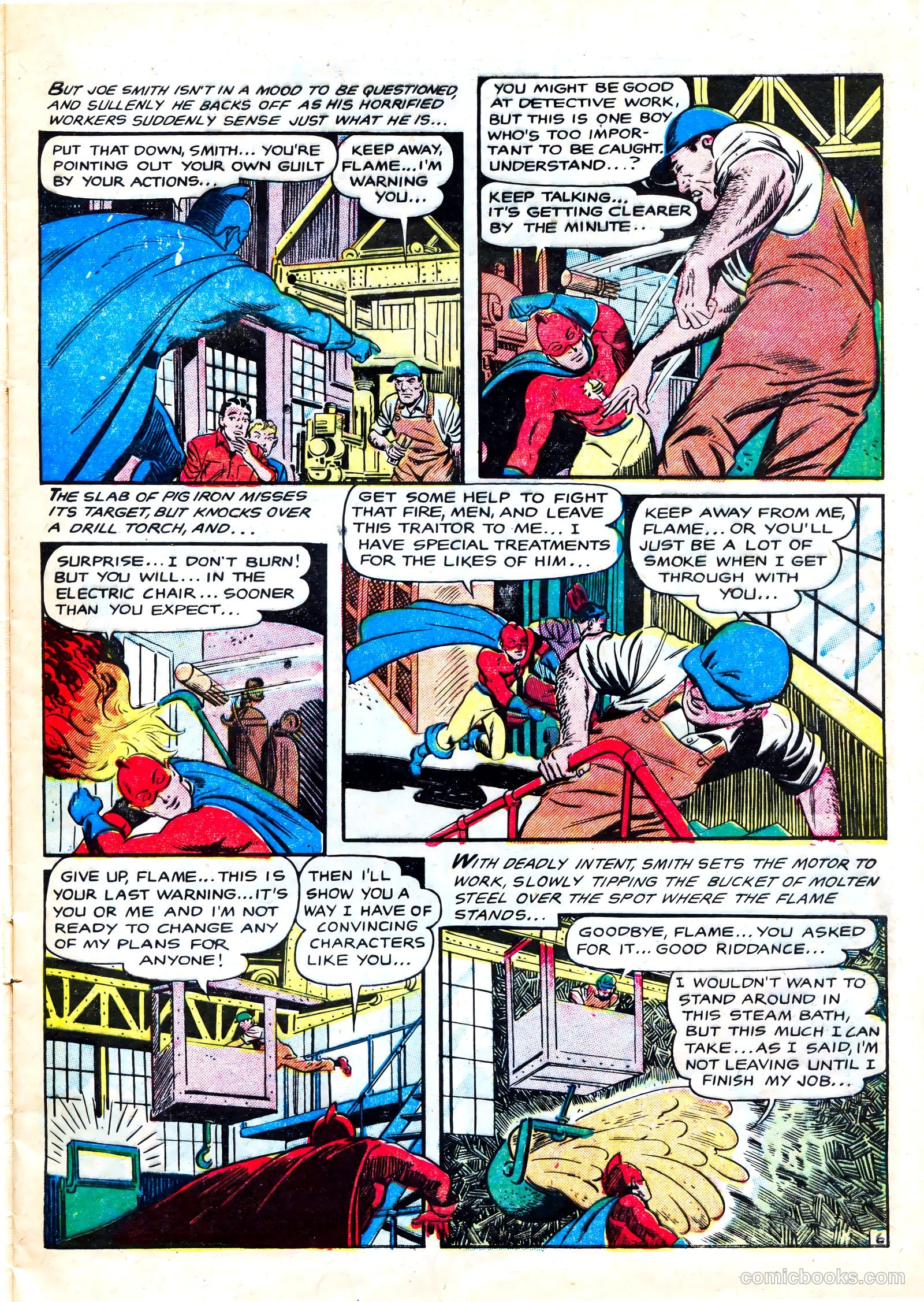 The Flame #3 (1940) — page 10 of 36