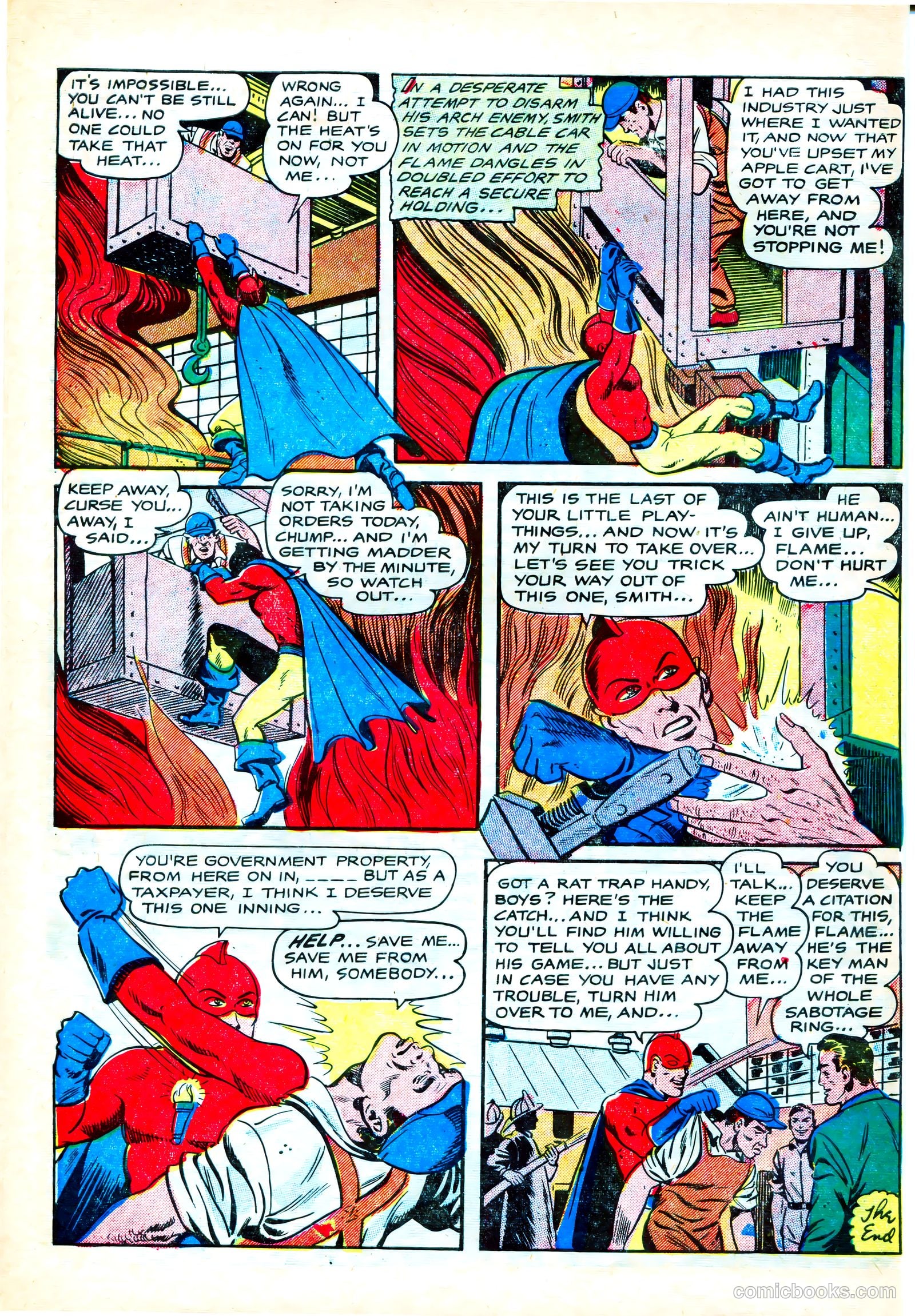 The Flame #3 (1940) — page 11 of 36