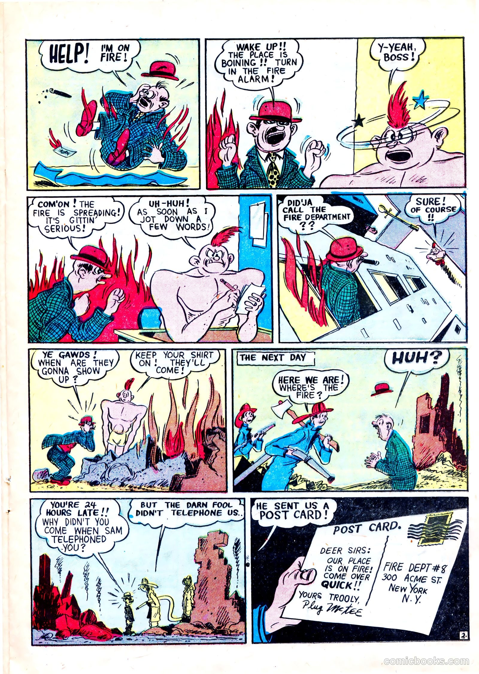 The Flame #3 (1940) — page 18 of 36