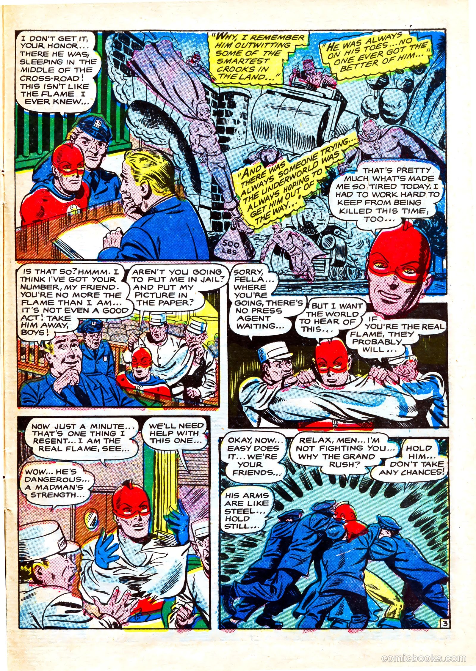 The Flame #3 (1940) — page 30 of 36