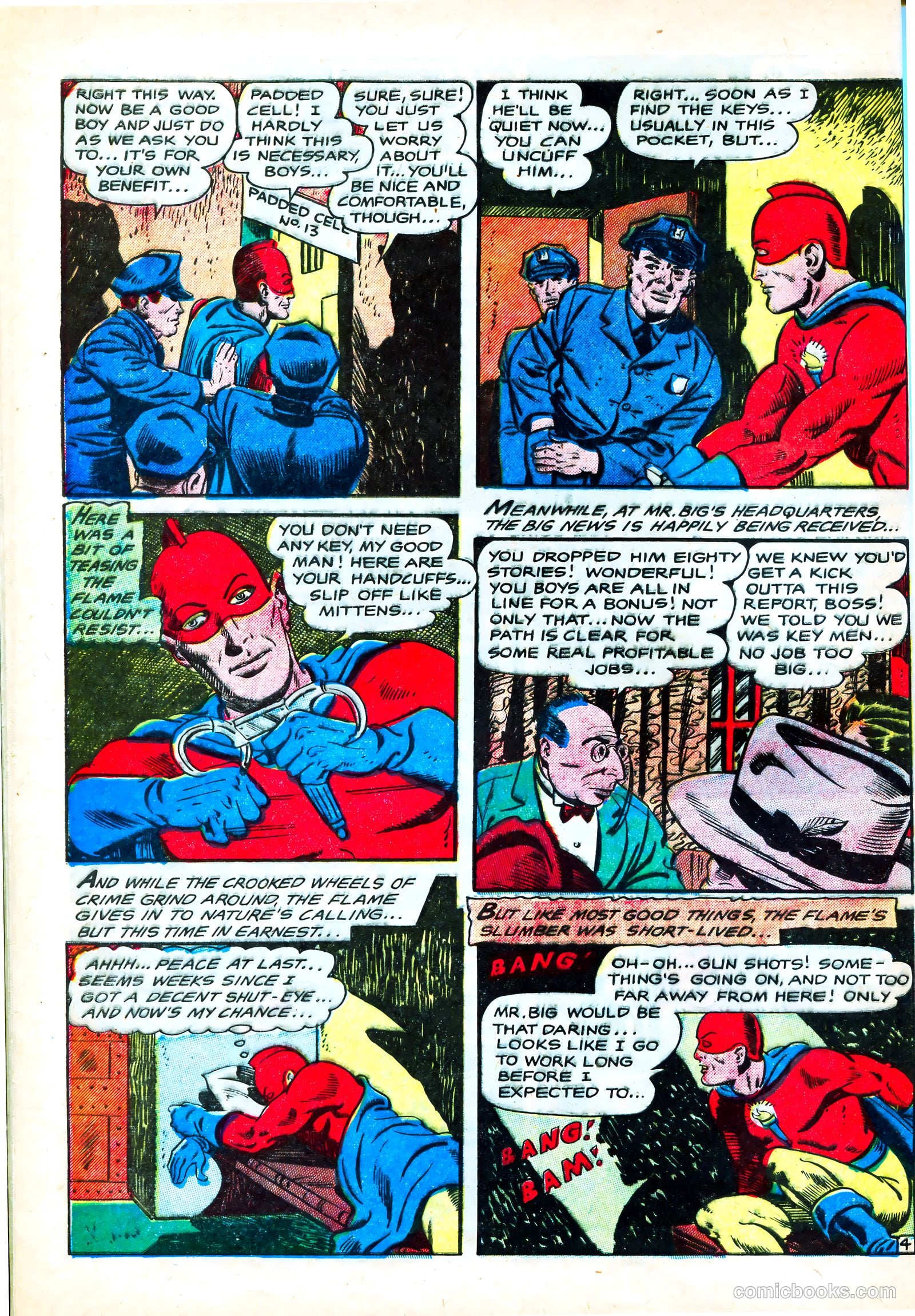 The Flame #3 (1940) — page 31 of 36