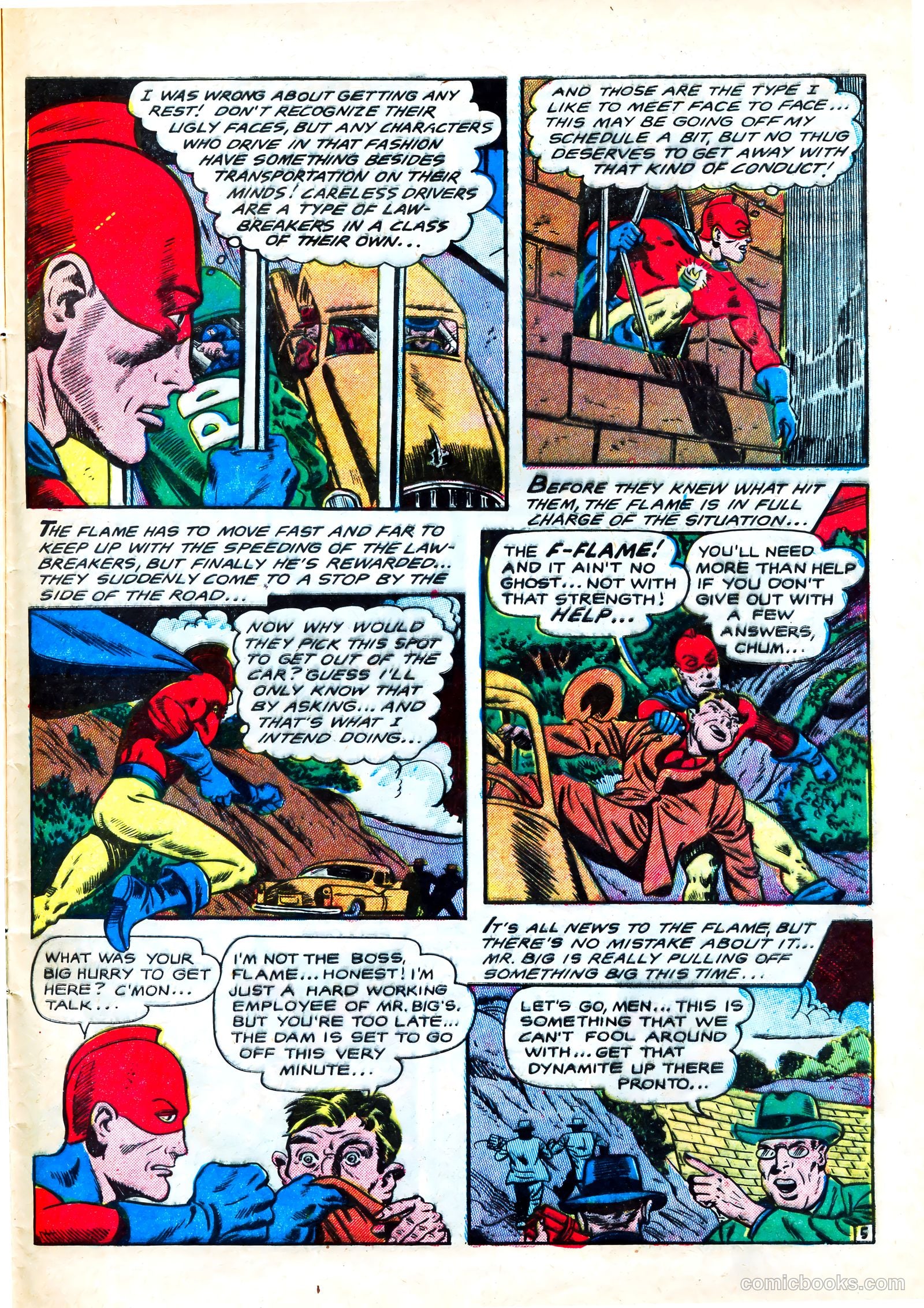 The Flame #3 (1940) — page 32 of 36