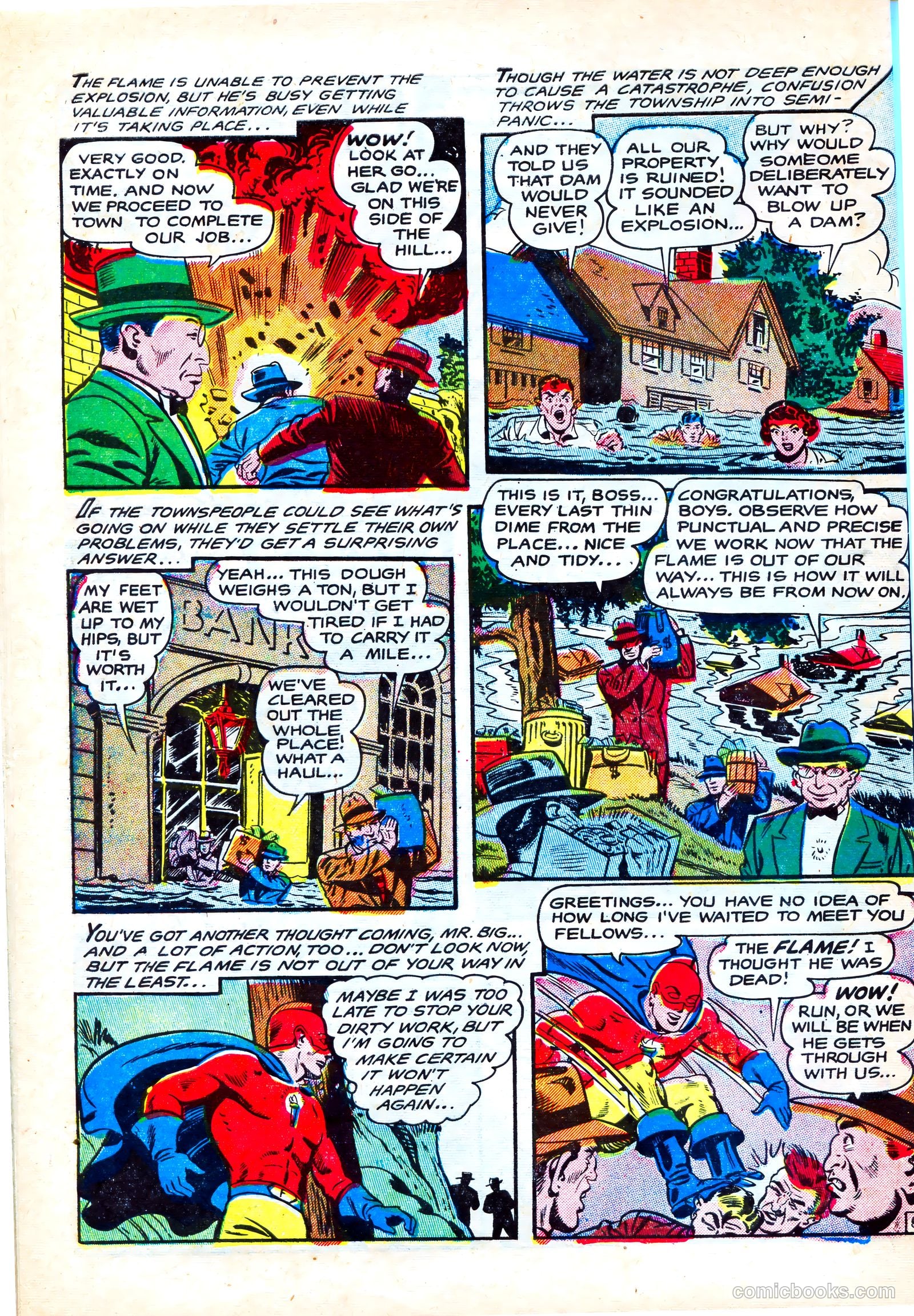 The Flame #3 (1940) — page 33 of 36