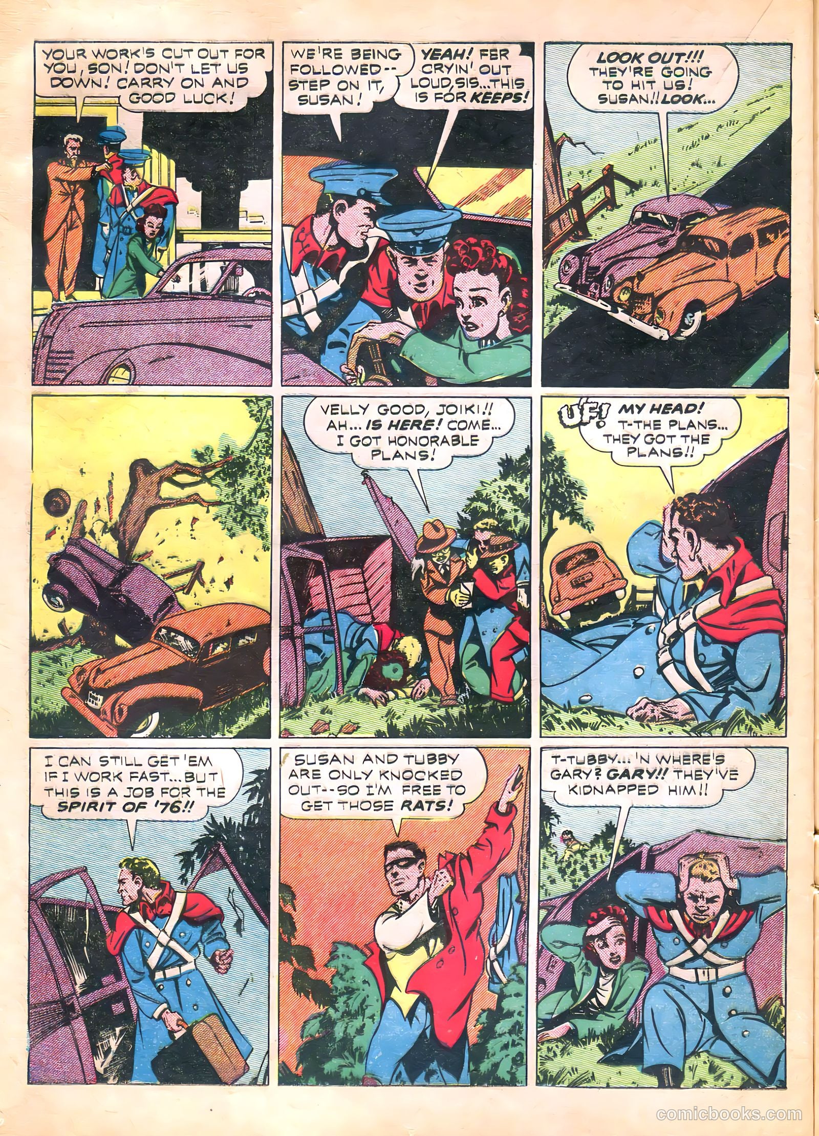 The Green Hornet #9 (1942, Family Comics Inc.) — page 6 of 49