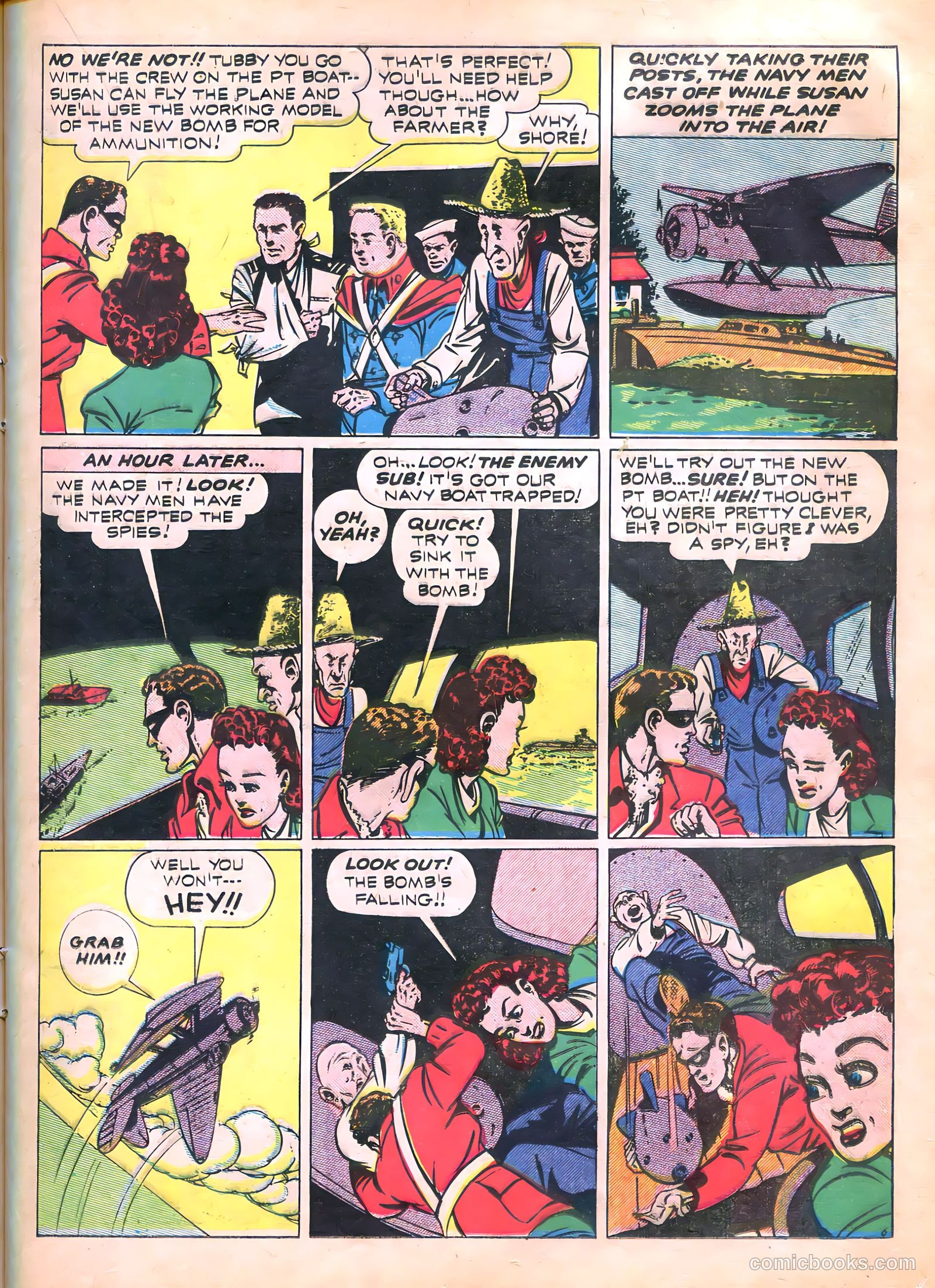 The Green Hornet #9 (1942, Family Comics Inc.) — page 9 of 49